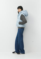 The Super Puff™ Shorty Vest - cliMATTE™ - DEW BLUE