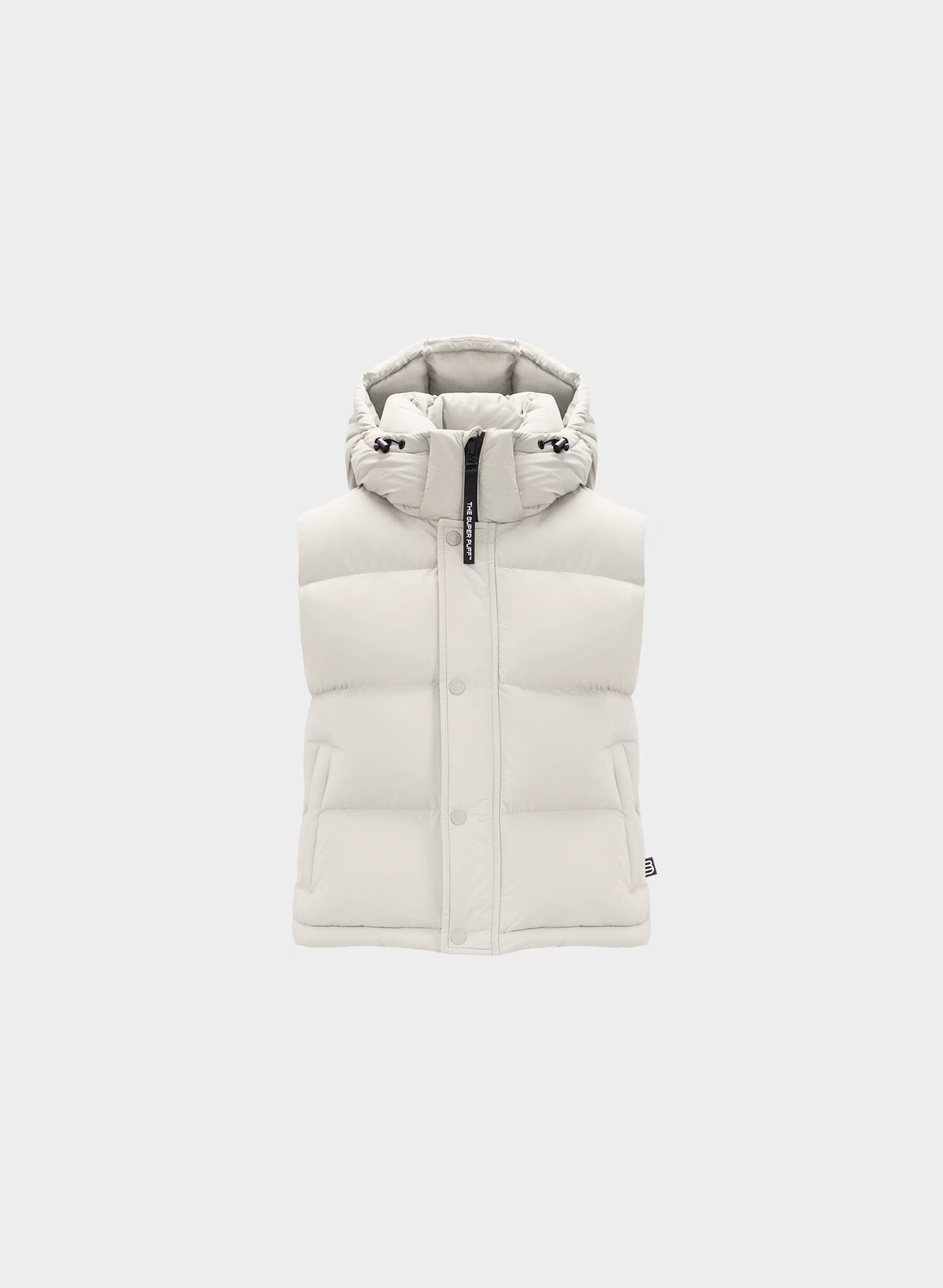 The Super Puff™ Shorty Vest - cliMATTE™ - MATTE PEARL