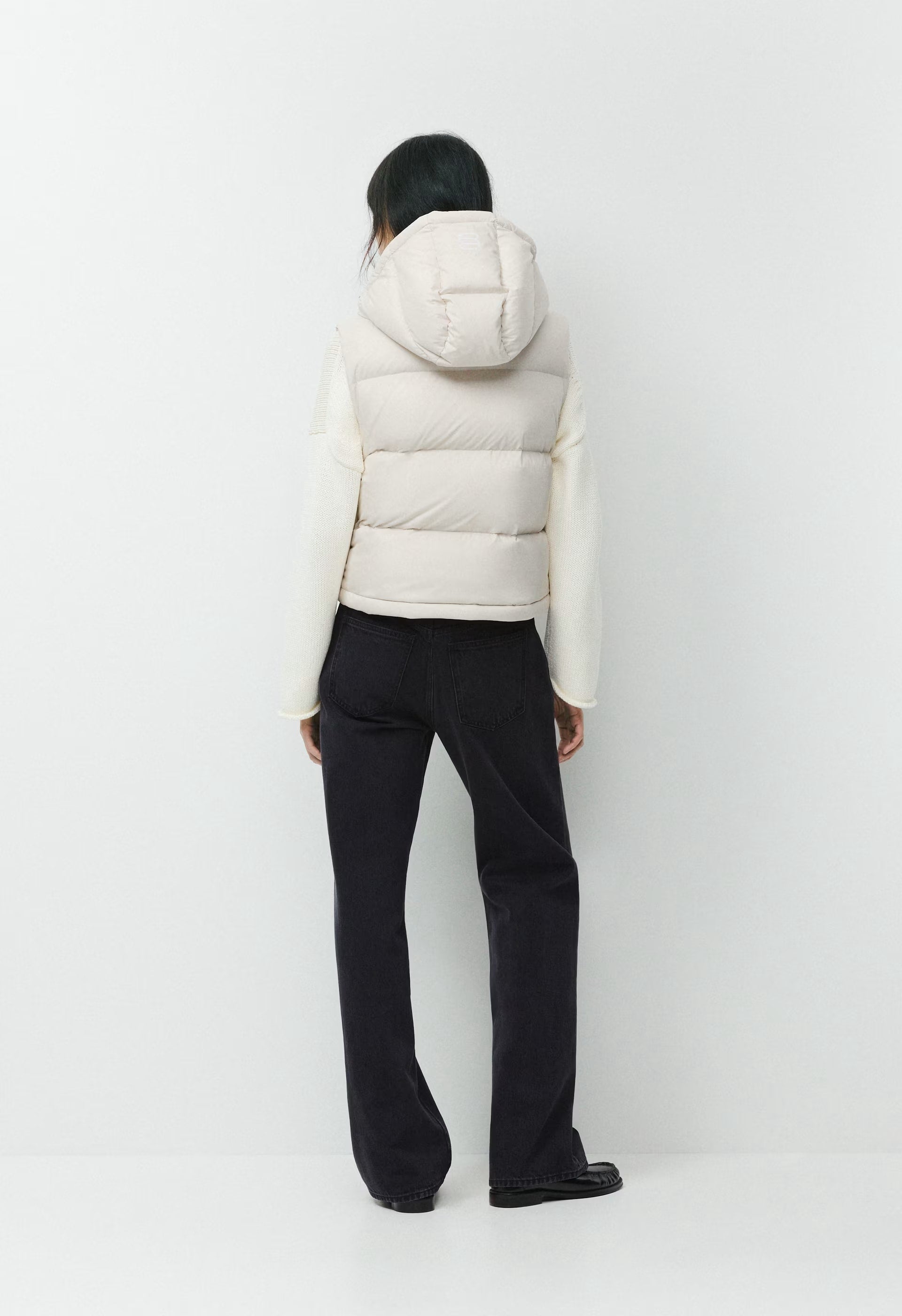 The Super Puff™ Shorty Vest - cliMATTE™ - MATTE PEARL