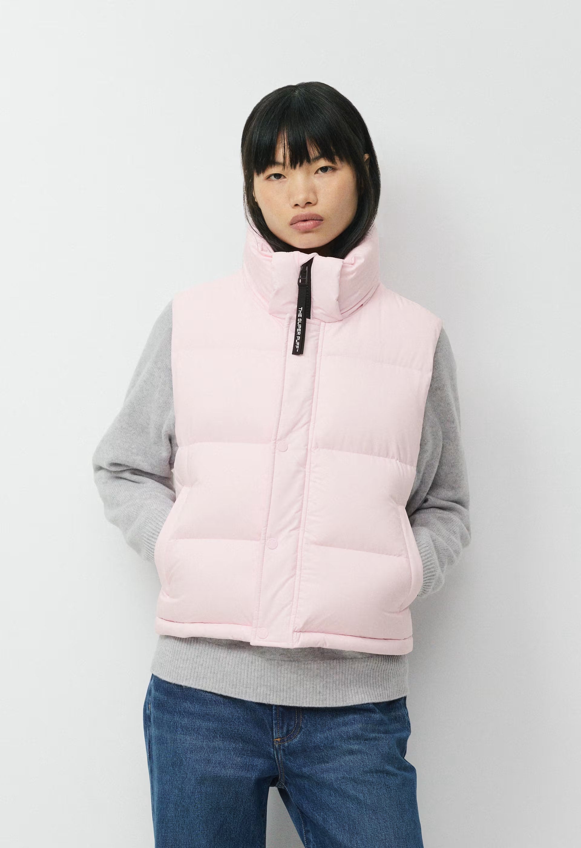 The Super Puff™ Shorty Vest - cliMATTE™ - VILLA PINK