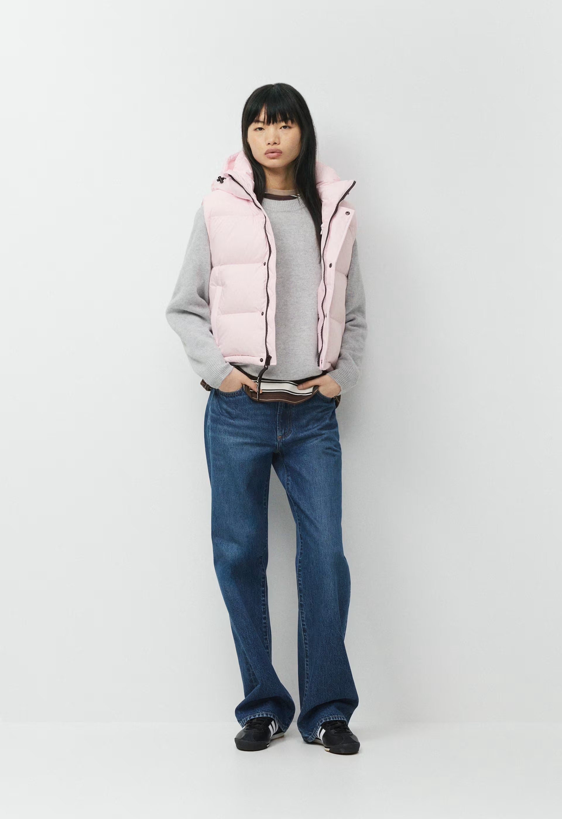 The Super Puff™ Shorty Vest - cliMATTE™ - VILLA PINK