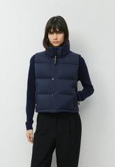 The Super Puff™ Shorty Vest - cliMATTE™ - ADMIRAL NAVY
