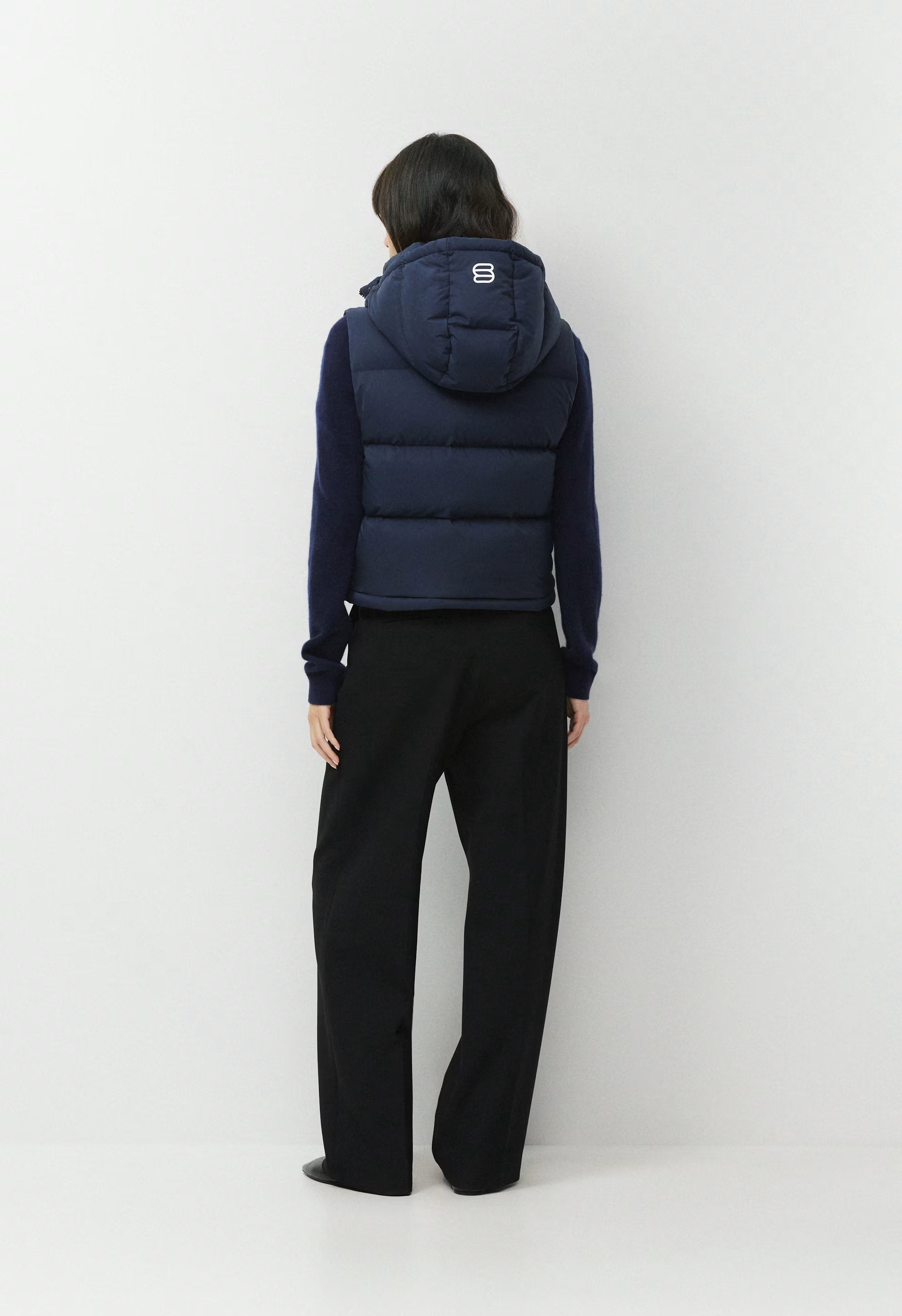 The Super Puff™ Shorty Vest - cliMATTE™ - ADMIRAL NAVY