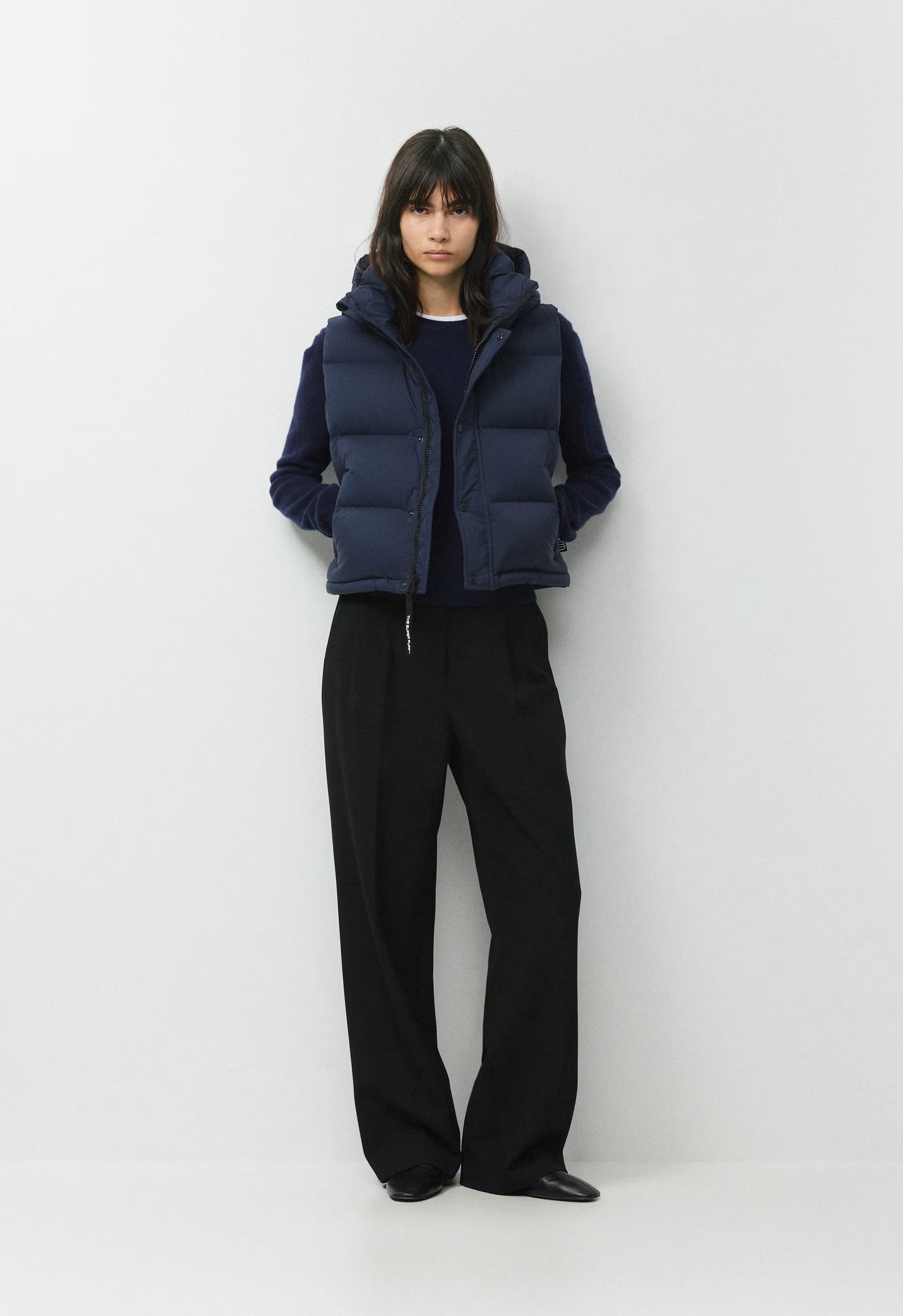 The Super Puff™ Shorty Vest - cliMATTE™ - ADMIRAL NAVY