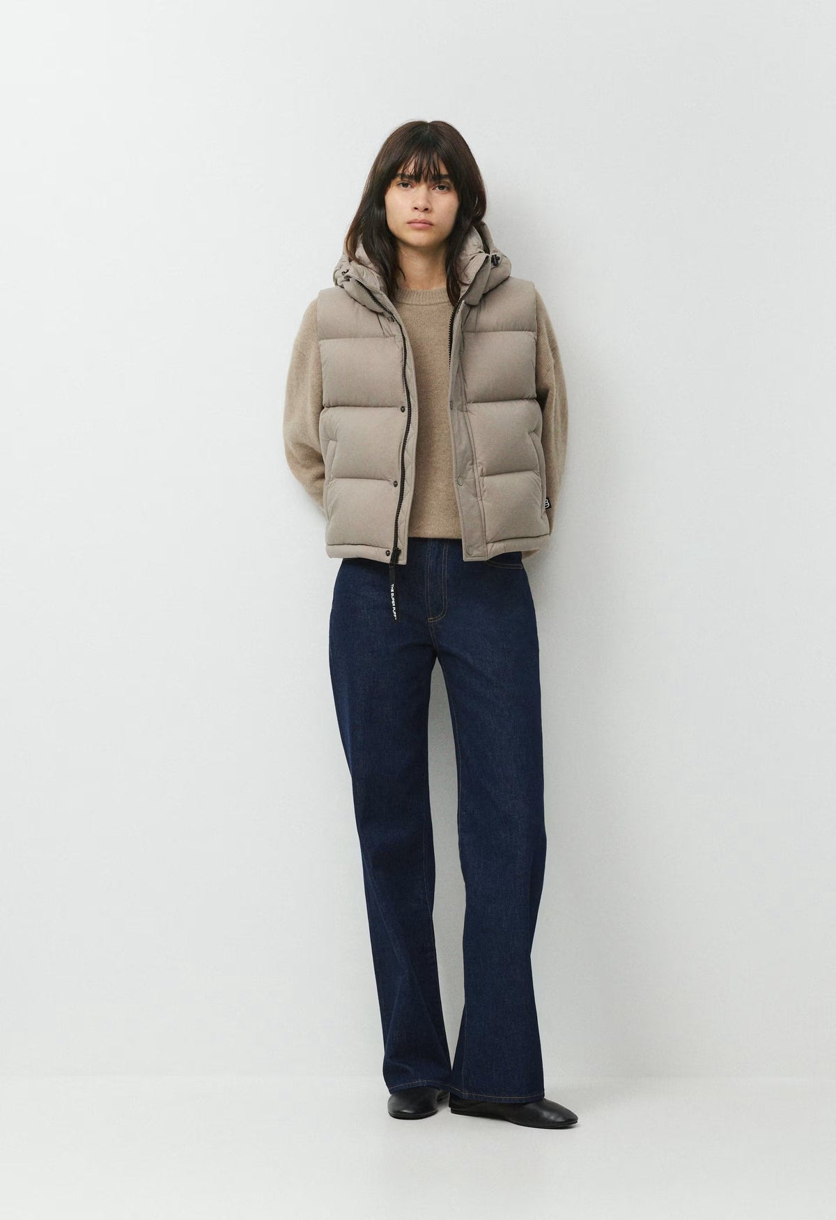 The Super Puff™ Shorty Vest - cliMATTE™ - MODERN TAUPE
