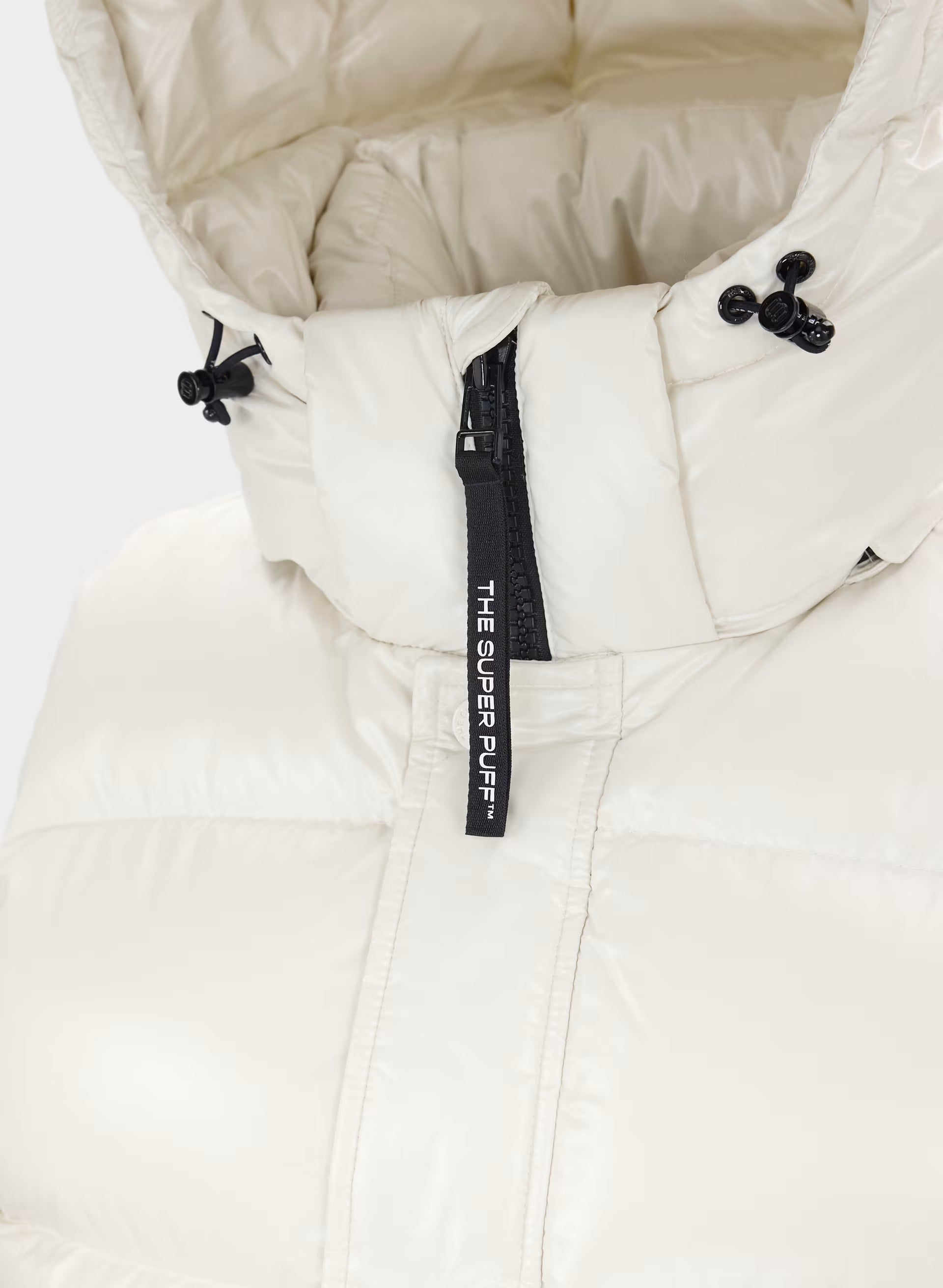 The Super Puff™ Shorty Vest - Hi-Gloss - BIRCH