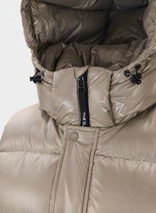The Super Puff™ Shorty Vest - Hi-Gloss - MODERN TAUPE