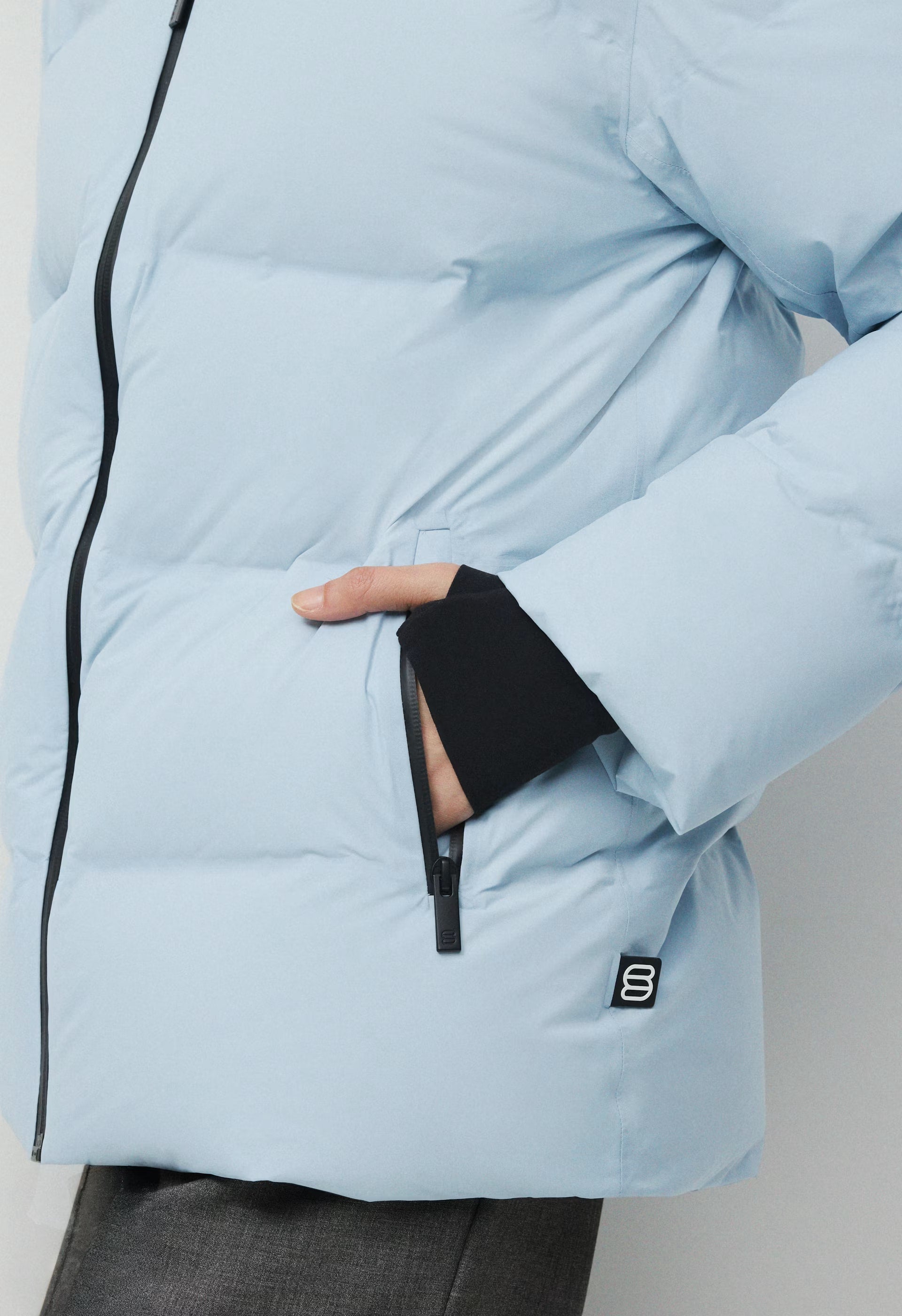 The Super Puff₂O™ - Rainstop™ - DEW BLUE