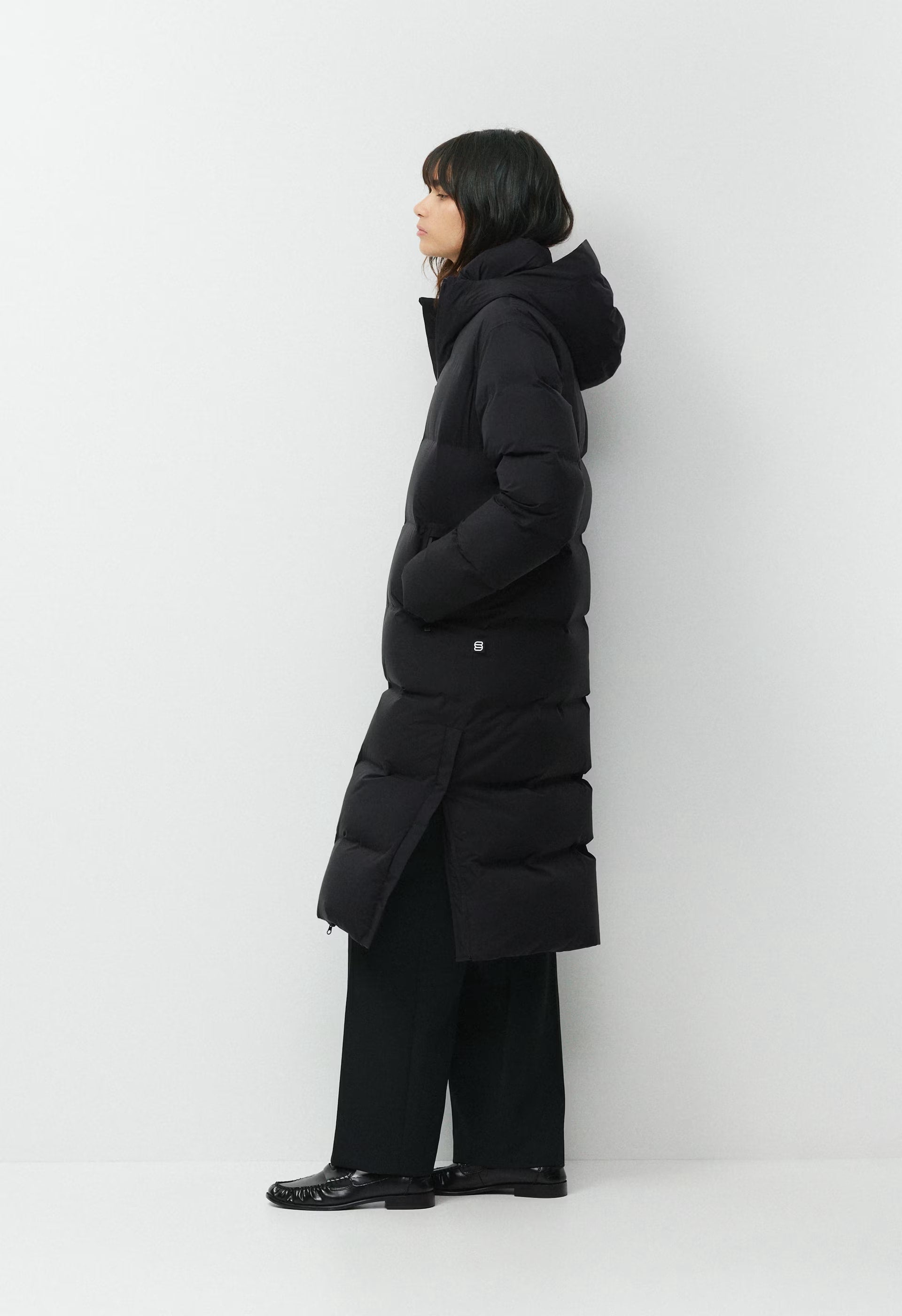 The Super Puff₂O™ Long - Rainstop™ - BLACK