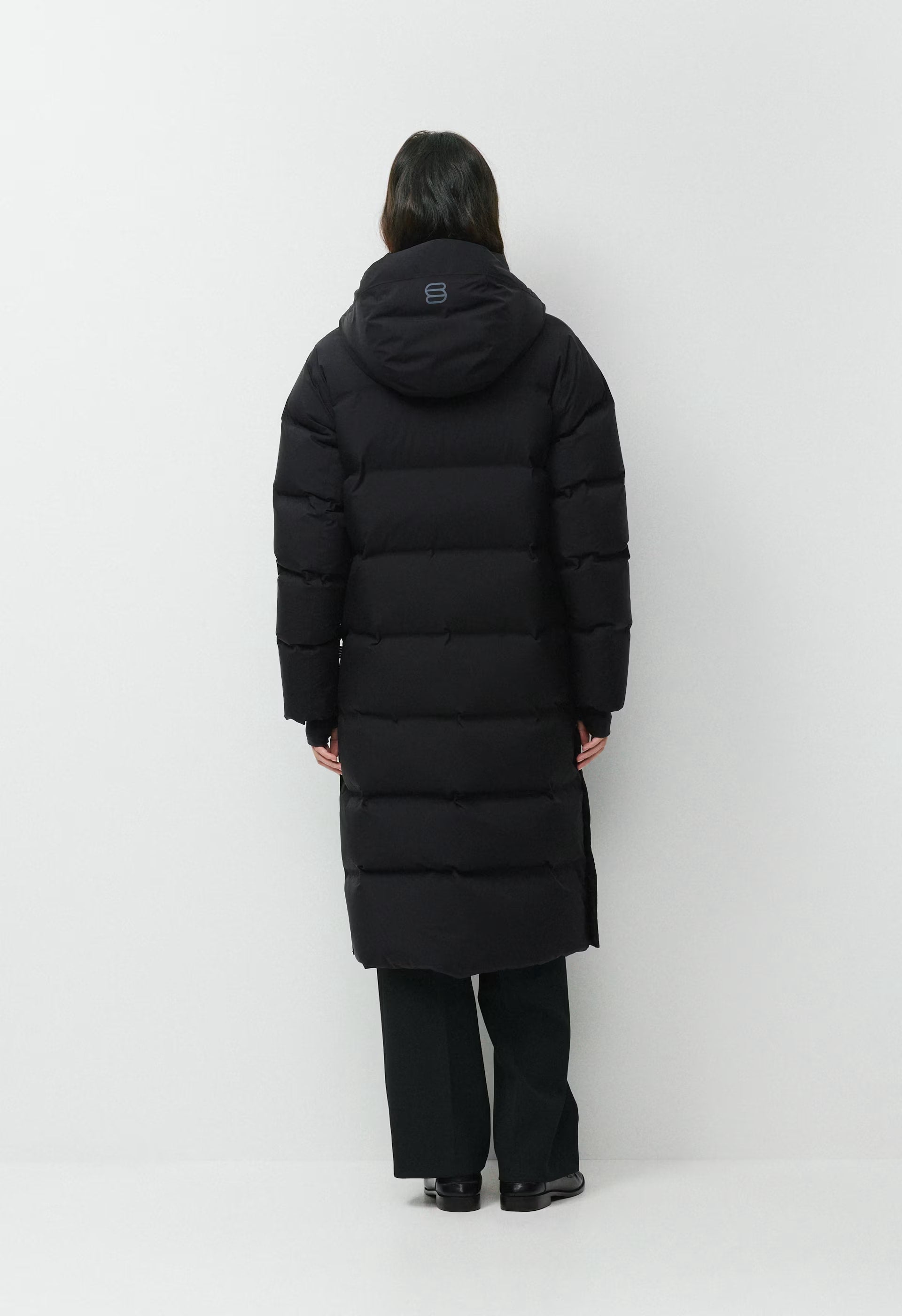 The Super Puff₂O™ Long - Rainstop™ - BLACK