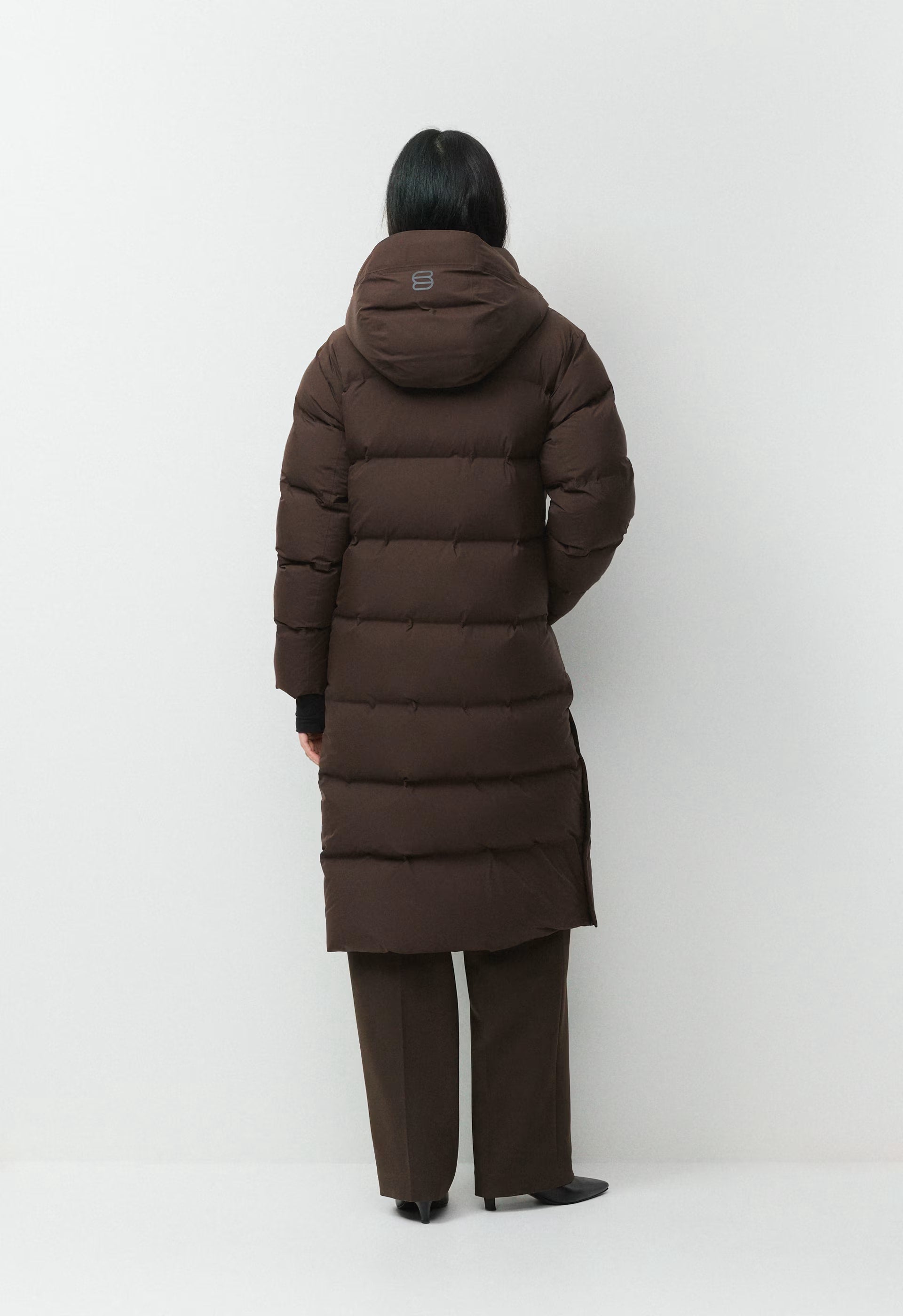 The Super Puff₂O™ Long - Rainstop™ - RICH MOCHA BROWN