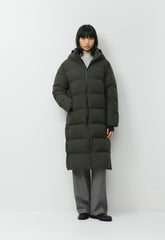 The Super Puff₂O™ Long - Rainstop™ - FLINT GREEN