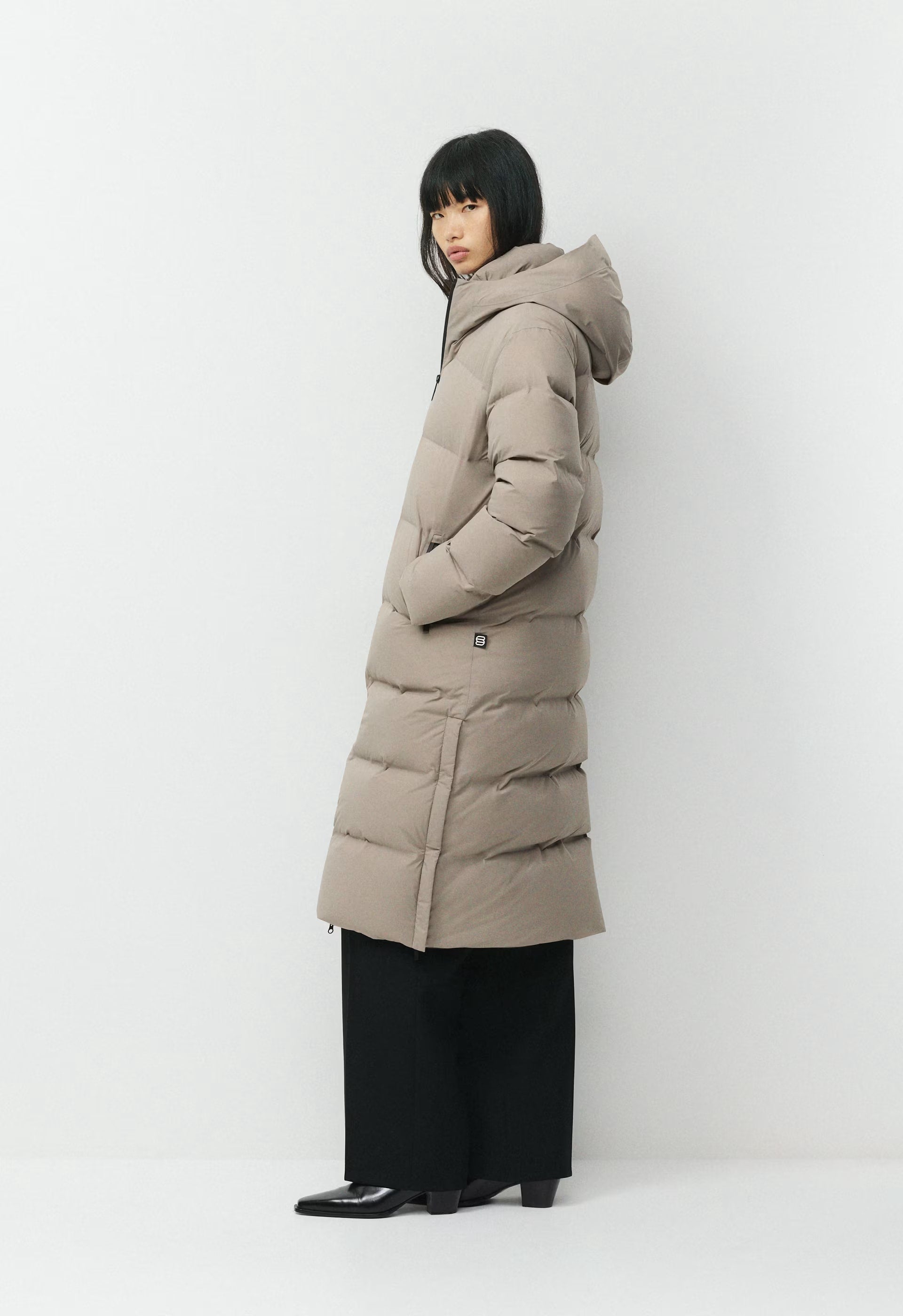 The Super Puff₂O™ Long - Rainstop™ - MODERN TAUPE