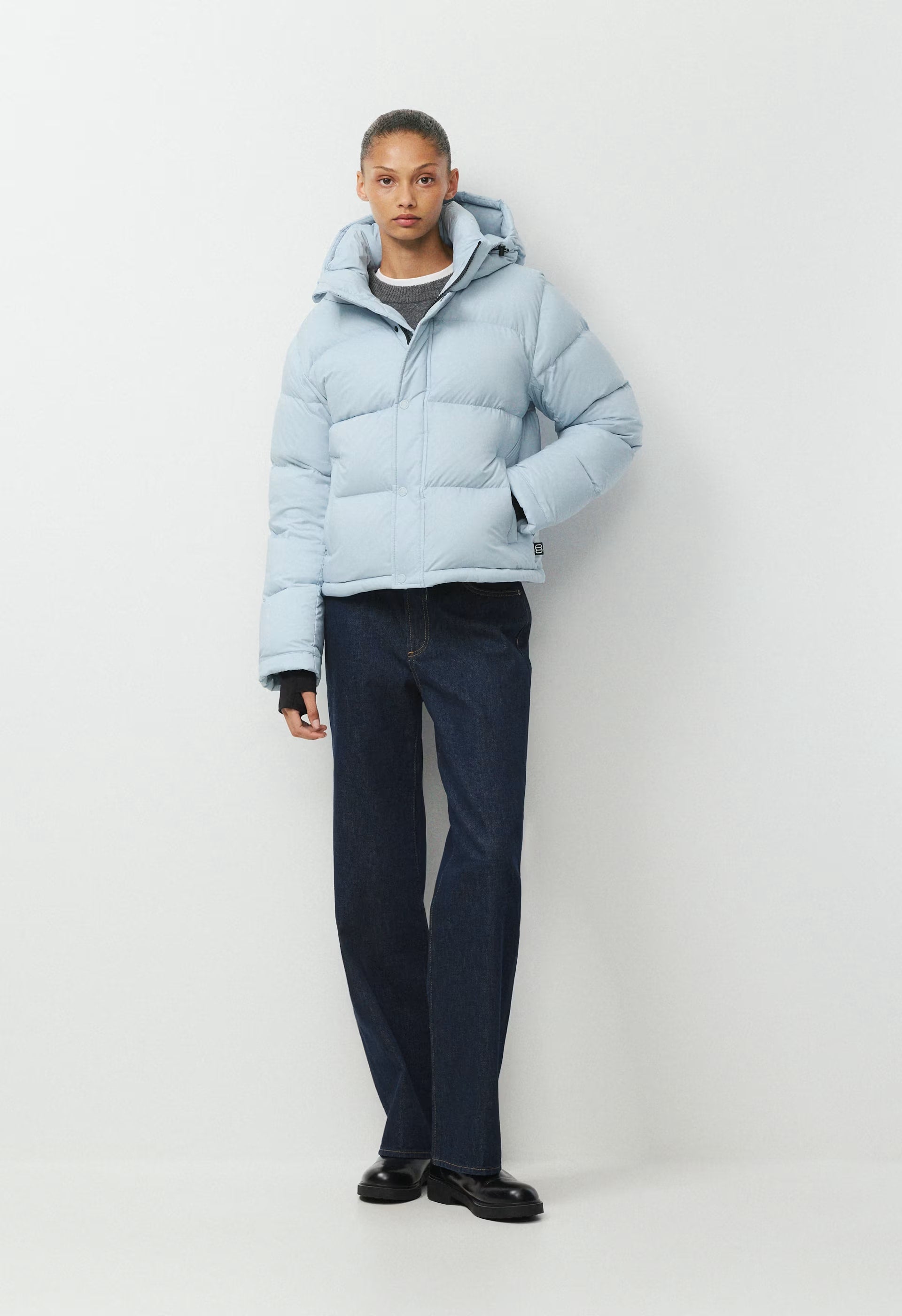 The Super Puff™ Shorty - cliMATTE™ - DEW BLUE