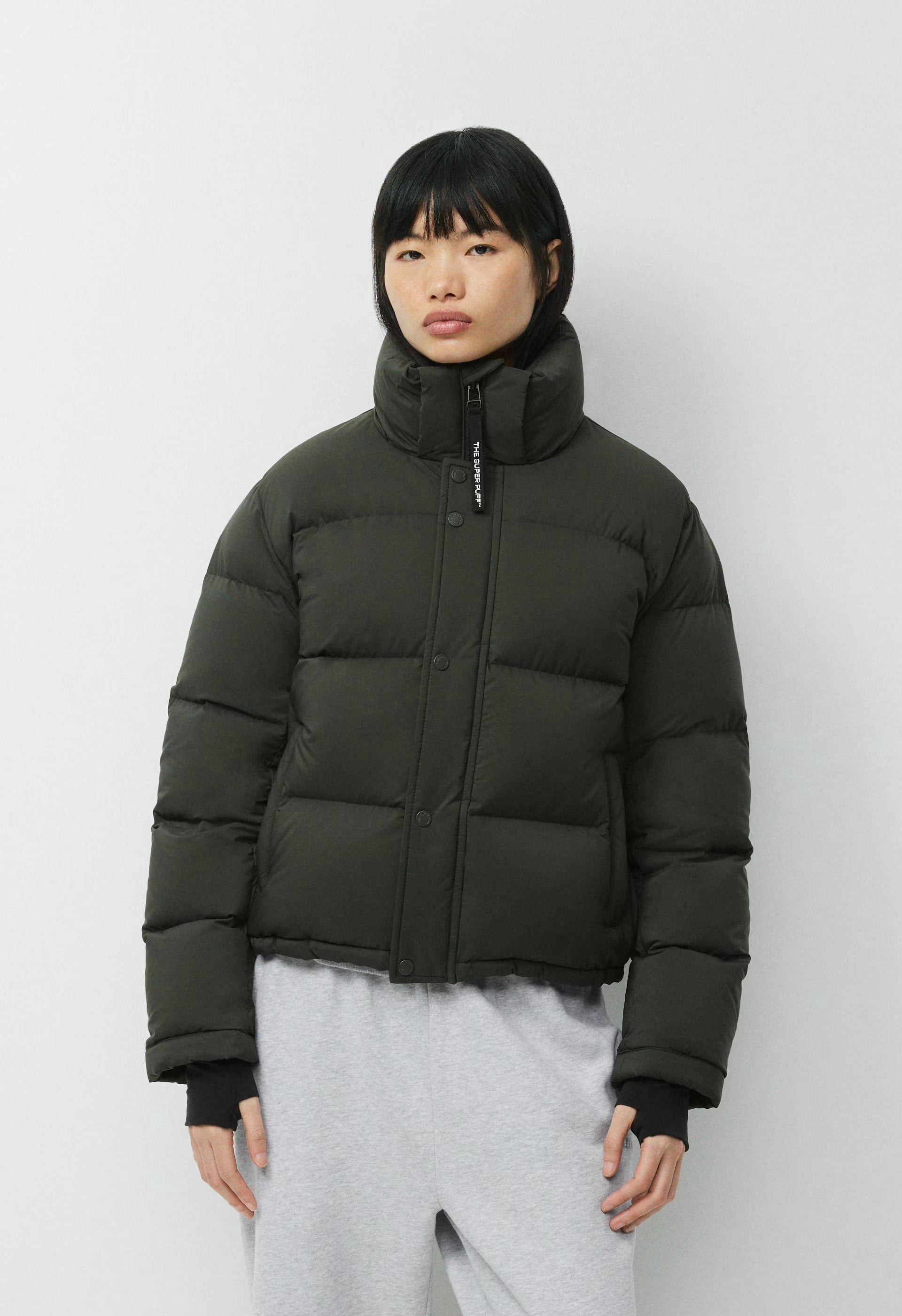 The Super Puff™ Shorty - cliMATTE™ - FLINT GREEN