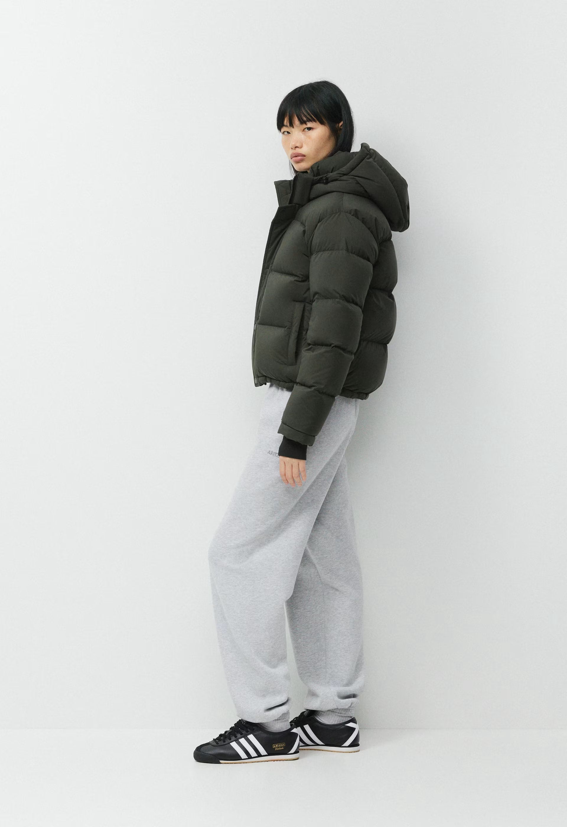 The Super Puff™ Shorty - cliMATTE™ - FLINT GREEN