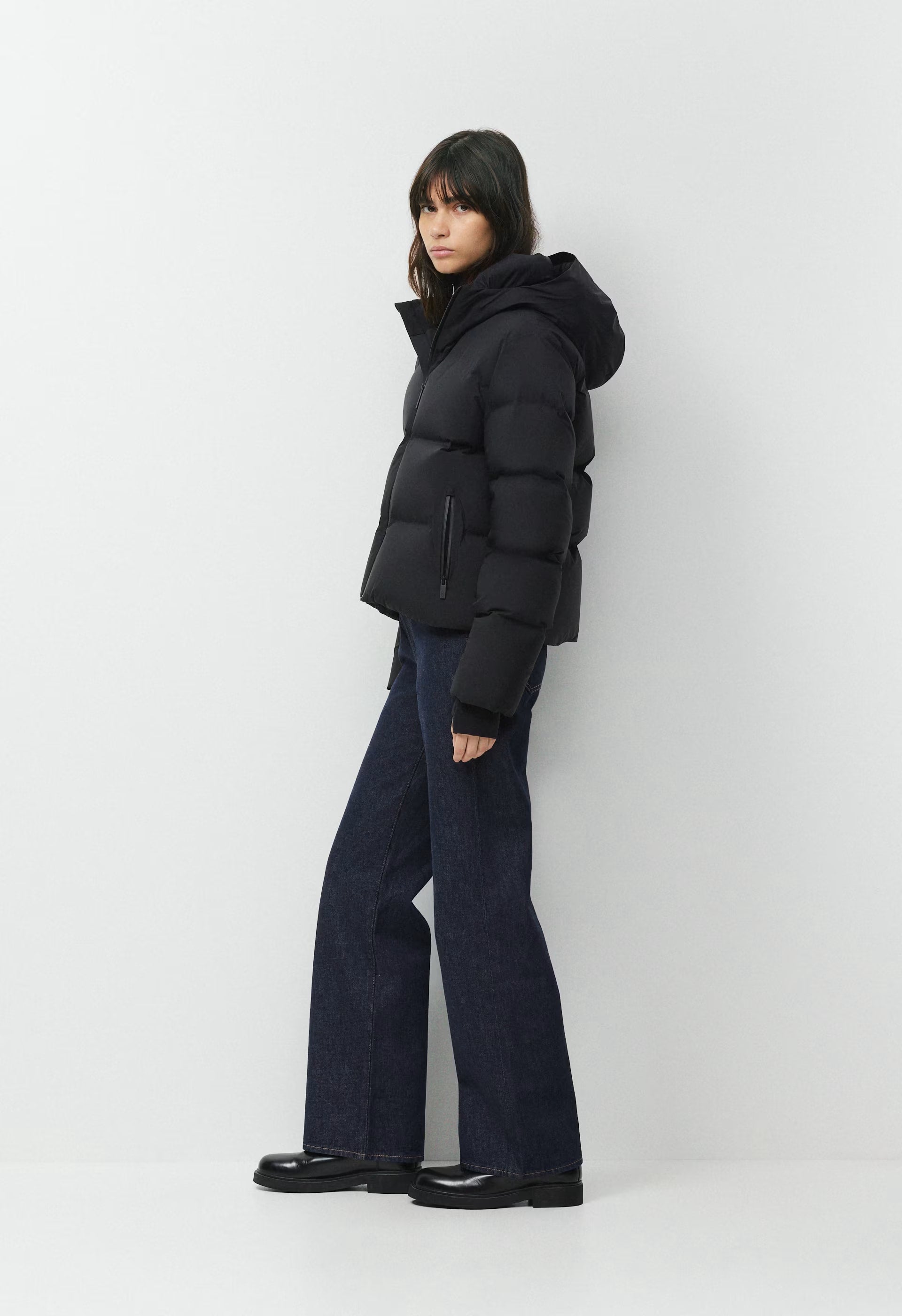 The Super Puff₂O™ Shorty - Rainstop™ - BLACK
