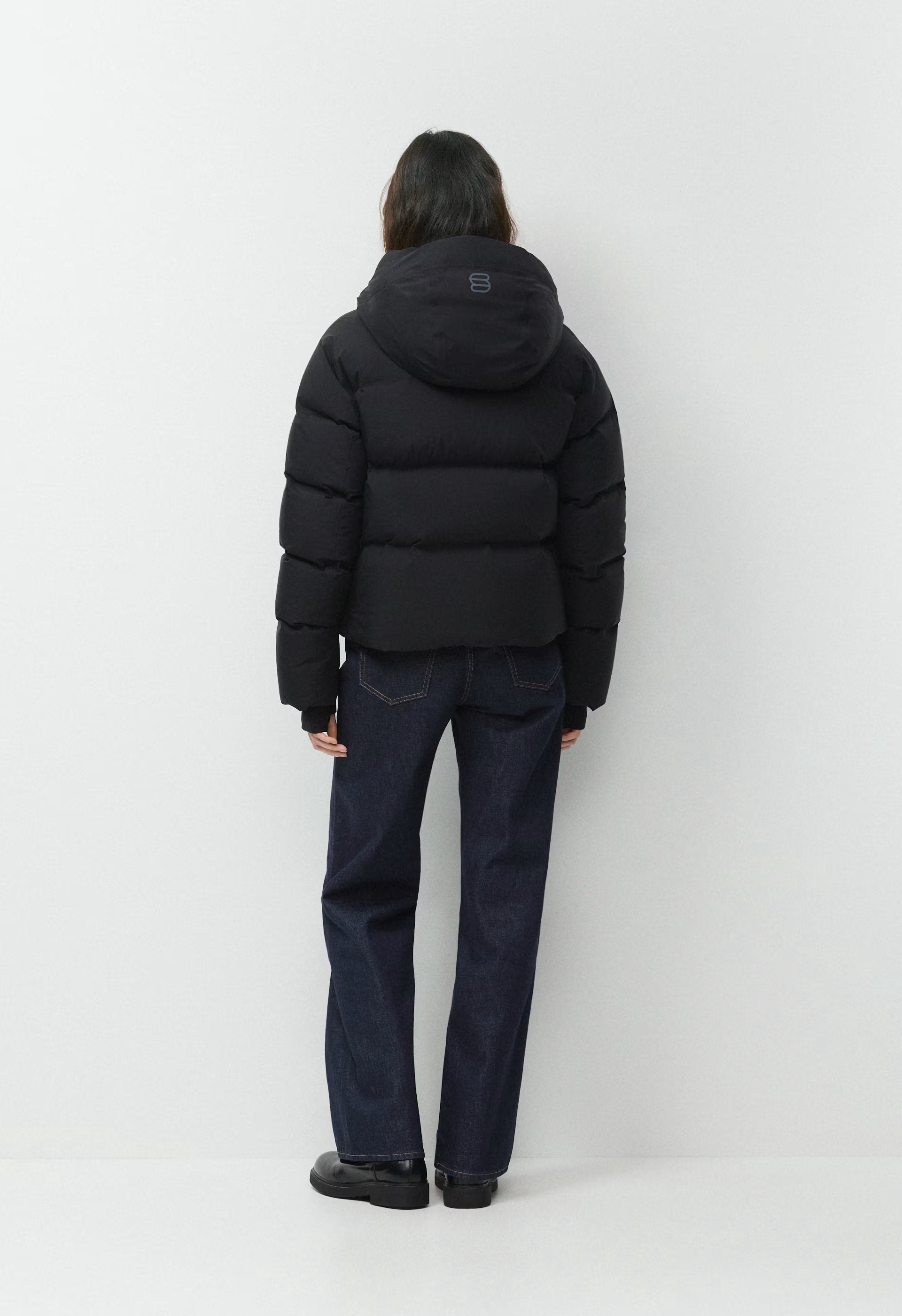 The Super Puff₂O™ Shorty - Rainstop™ - BLACK