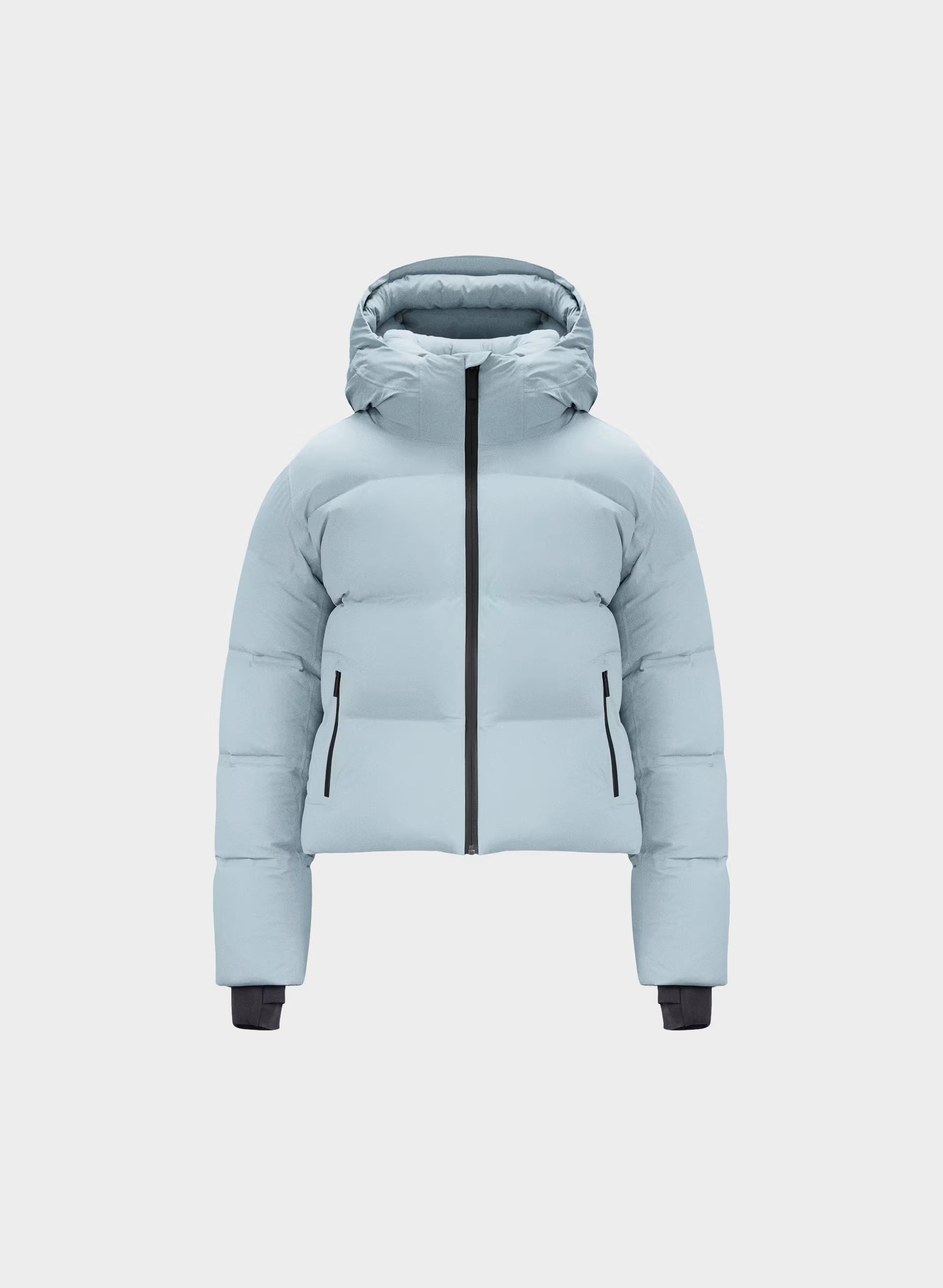 The Super Puff₂O™ Shorty - Rainstop™ - DEW BLUE