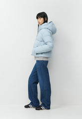 The Super Puff₂O™ Shorty - Rainstop™ - DEW BLUE