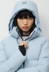 The Super Puff₂O™ Shorty - Rainstop™ - DEW BLUE