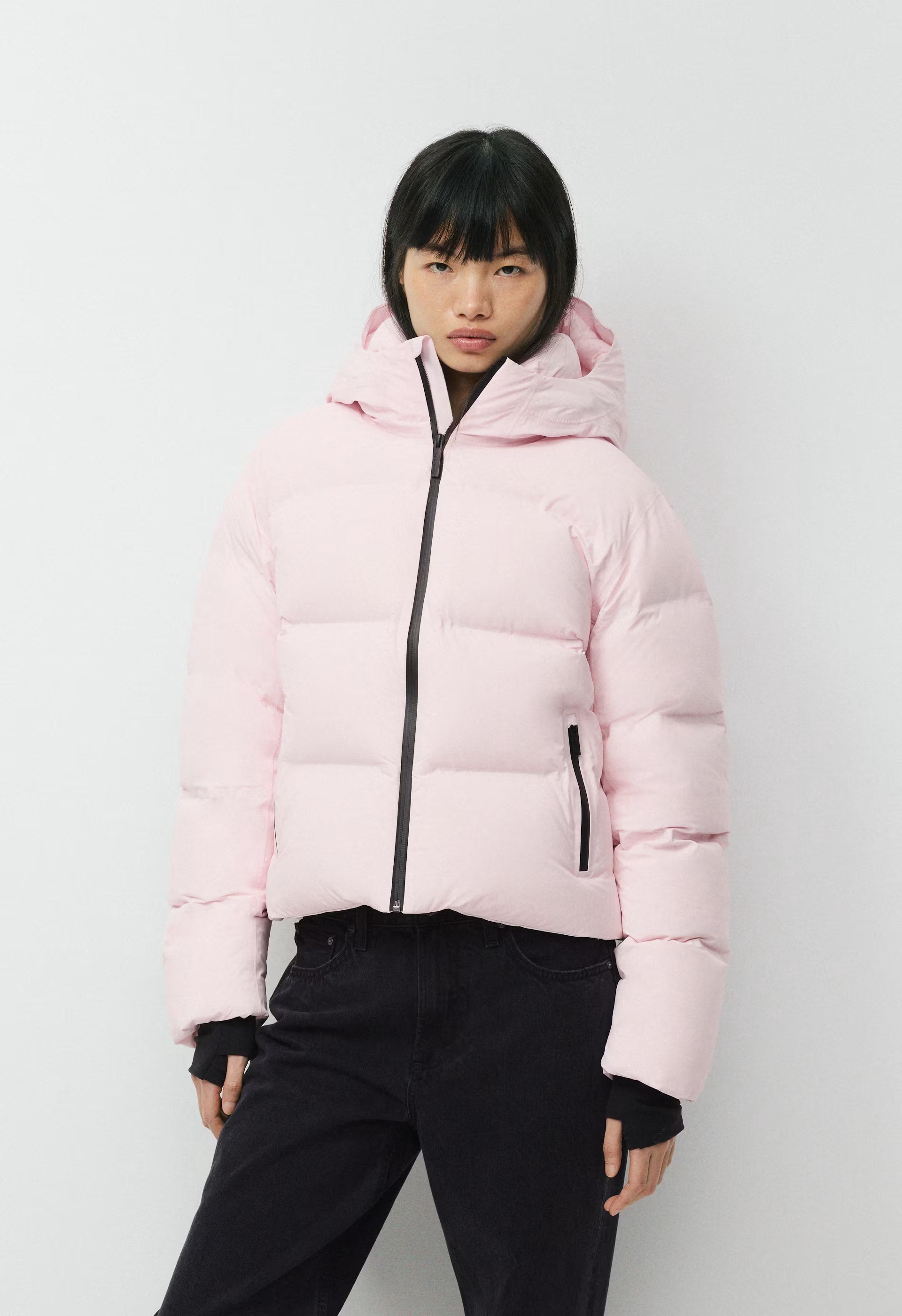 The Super Puff₂O™ Shorty - Rainstop™ - VILLA PINK