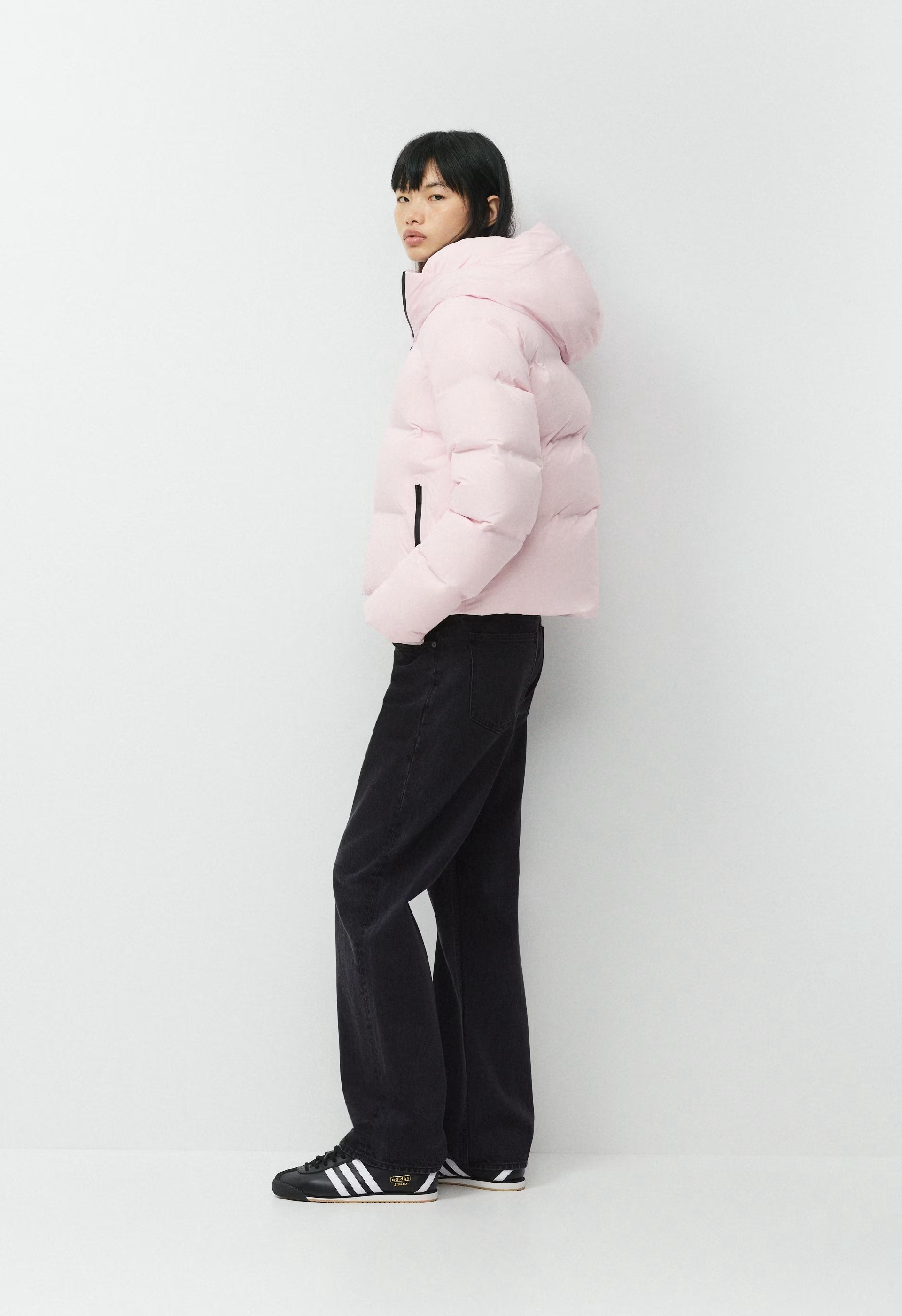 The Super Puff₂O™ Shorty - Rainstop™ - VILLA PINK