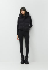 The Super Puff™ Shorty Vest - cliMATTE™ - BLACK