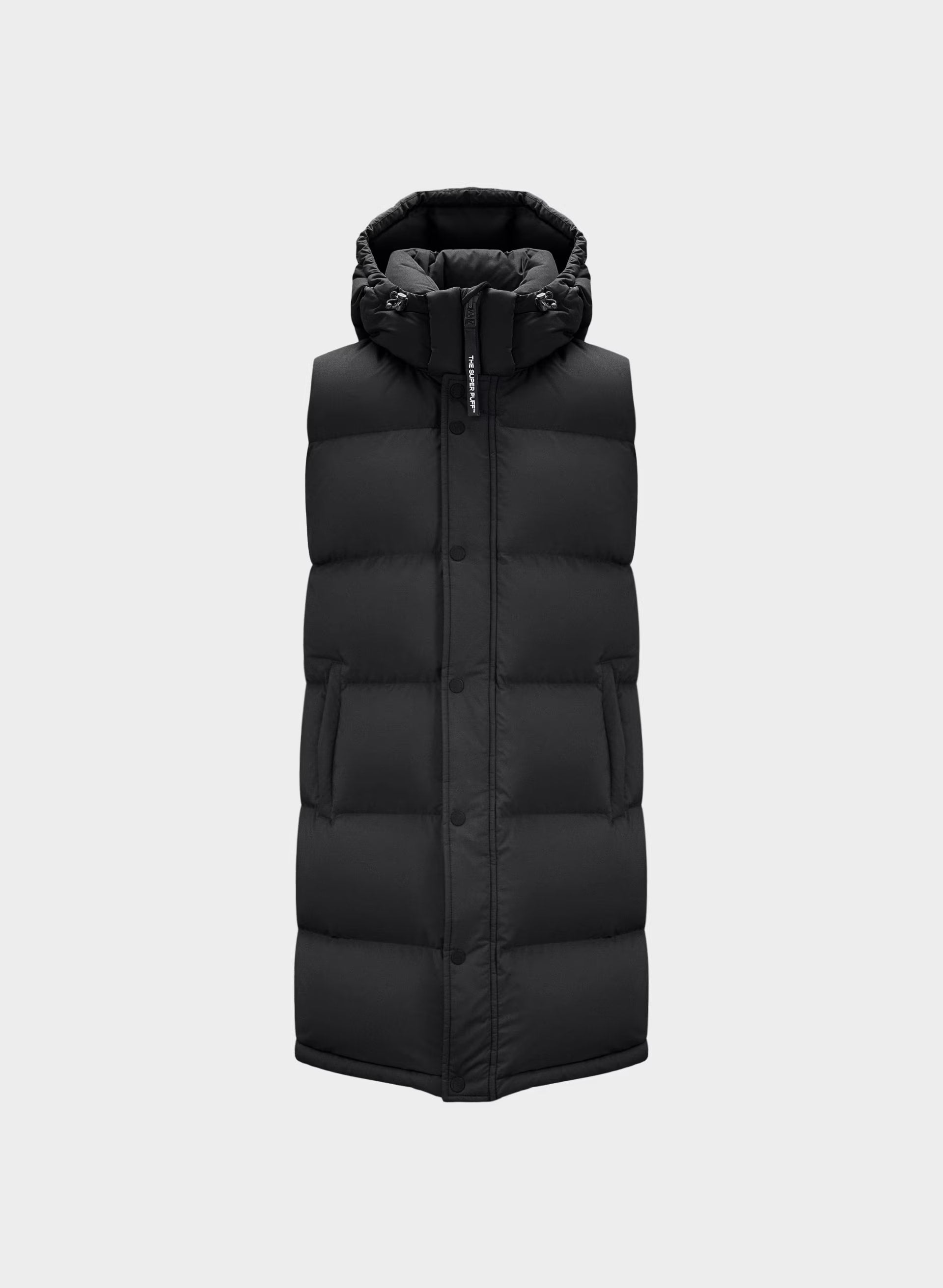 The Super Puff™ Mid Vest - cliMATTE™ - BLACK