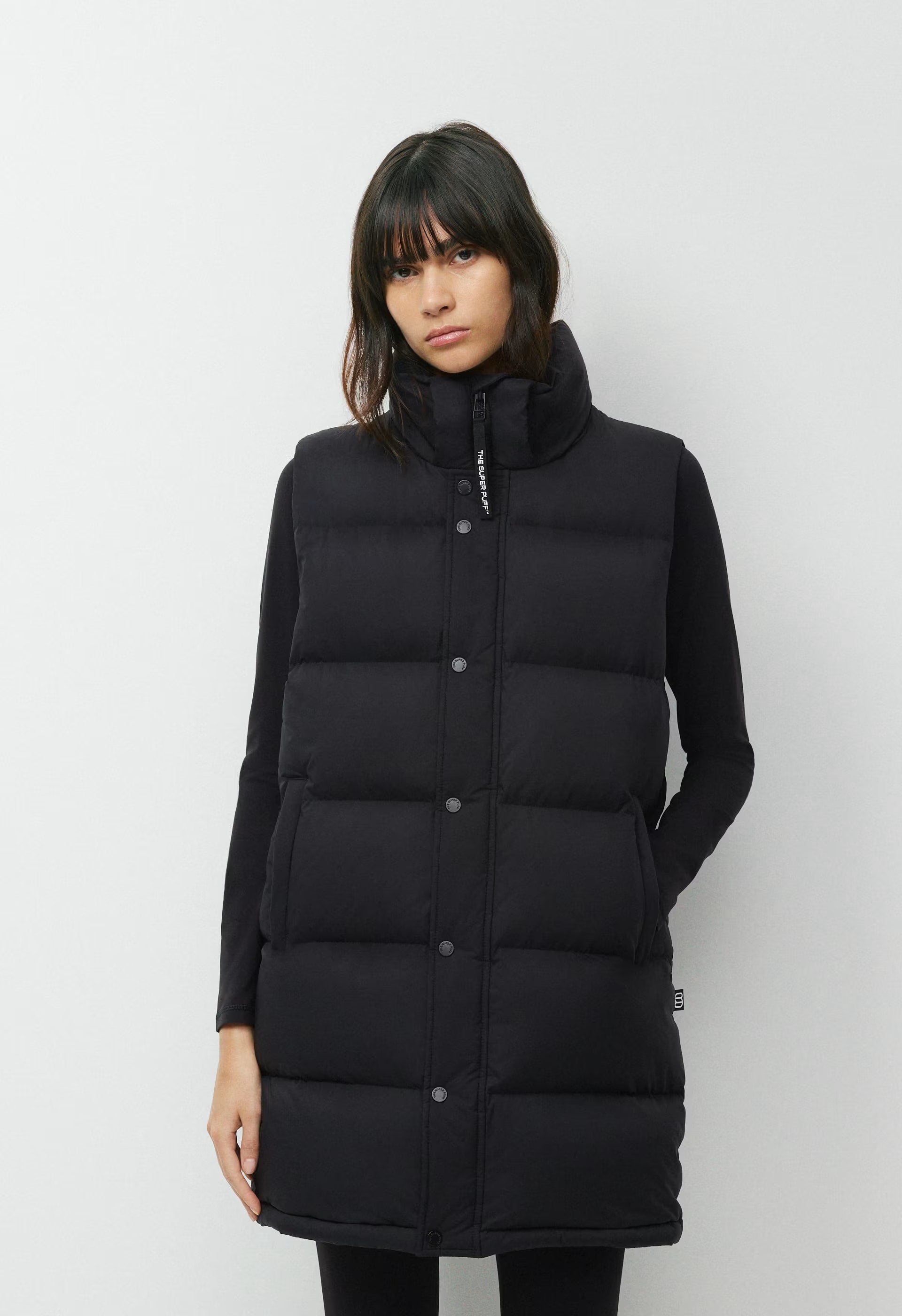 The Super Puff™ Mid Vest - cliMATTE™ - BLACK