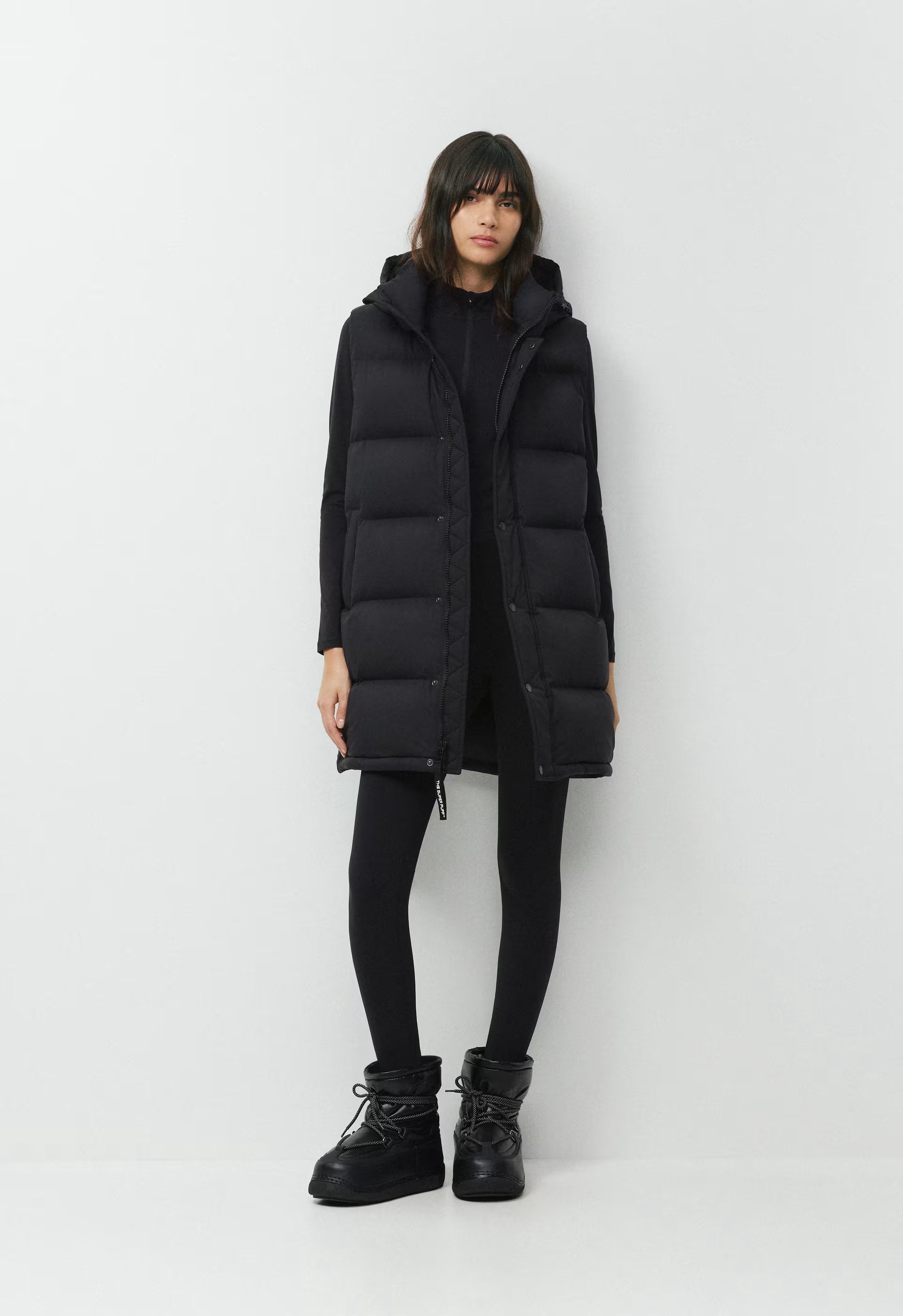 The Super Puff™ Mid Vest - cliMATTE™ - BLACK