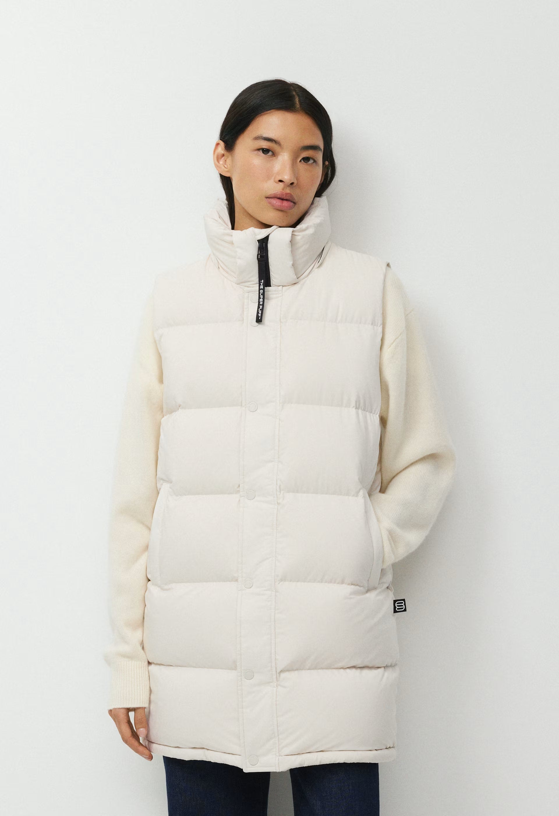 The Super Puff™ Mid Vest - cliMATTE™ - MATTE PEARL