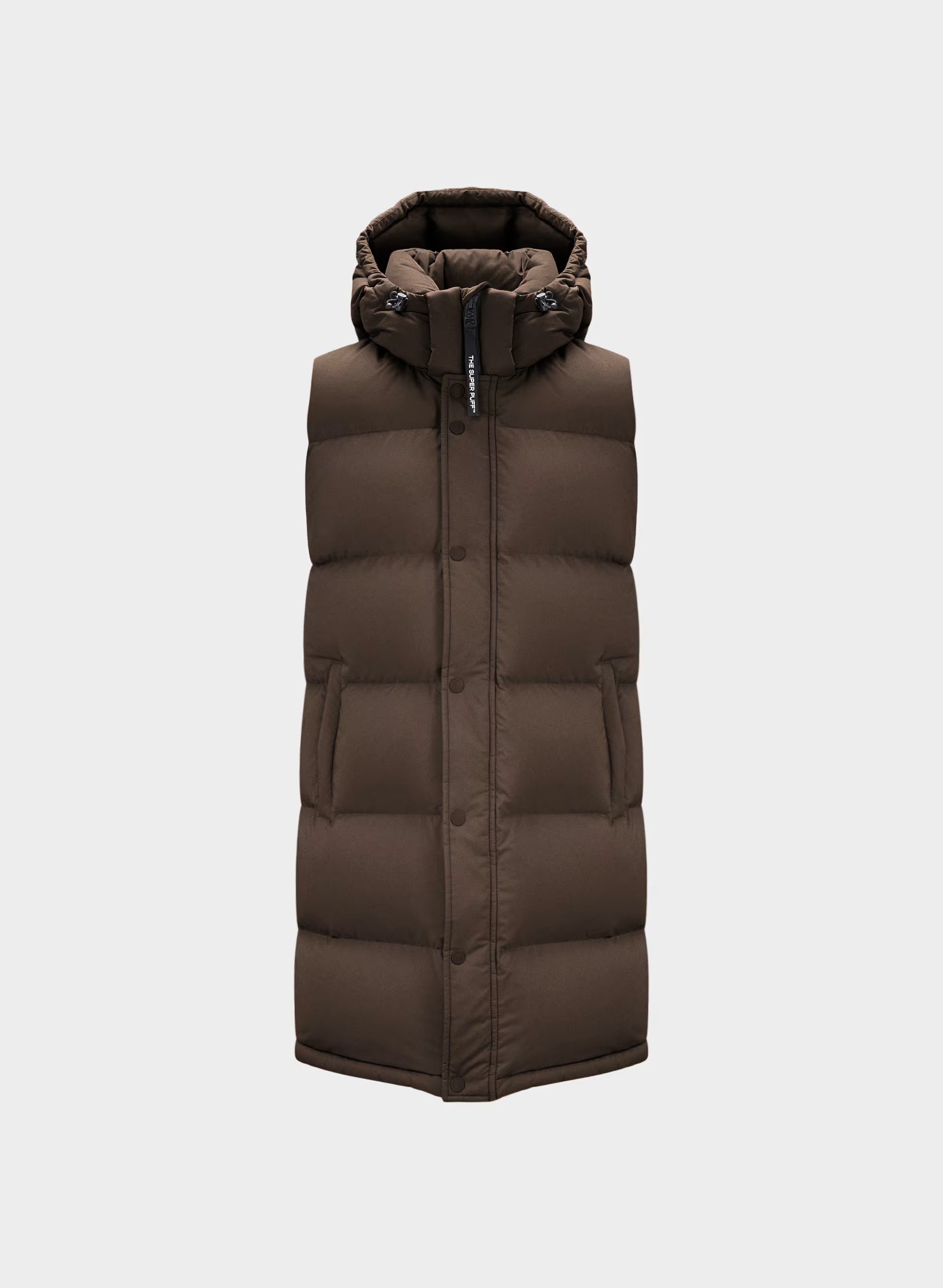 The Super Puff™ Mid Vest - cliMATTE™ - RICH MOCHA BROWN