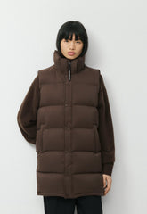 The Super Puff™ Mid Vest - cliMATTE™ - RICH MOCHA BROWN