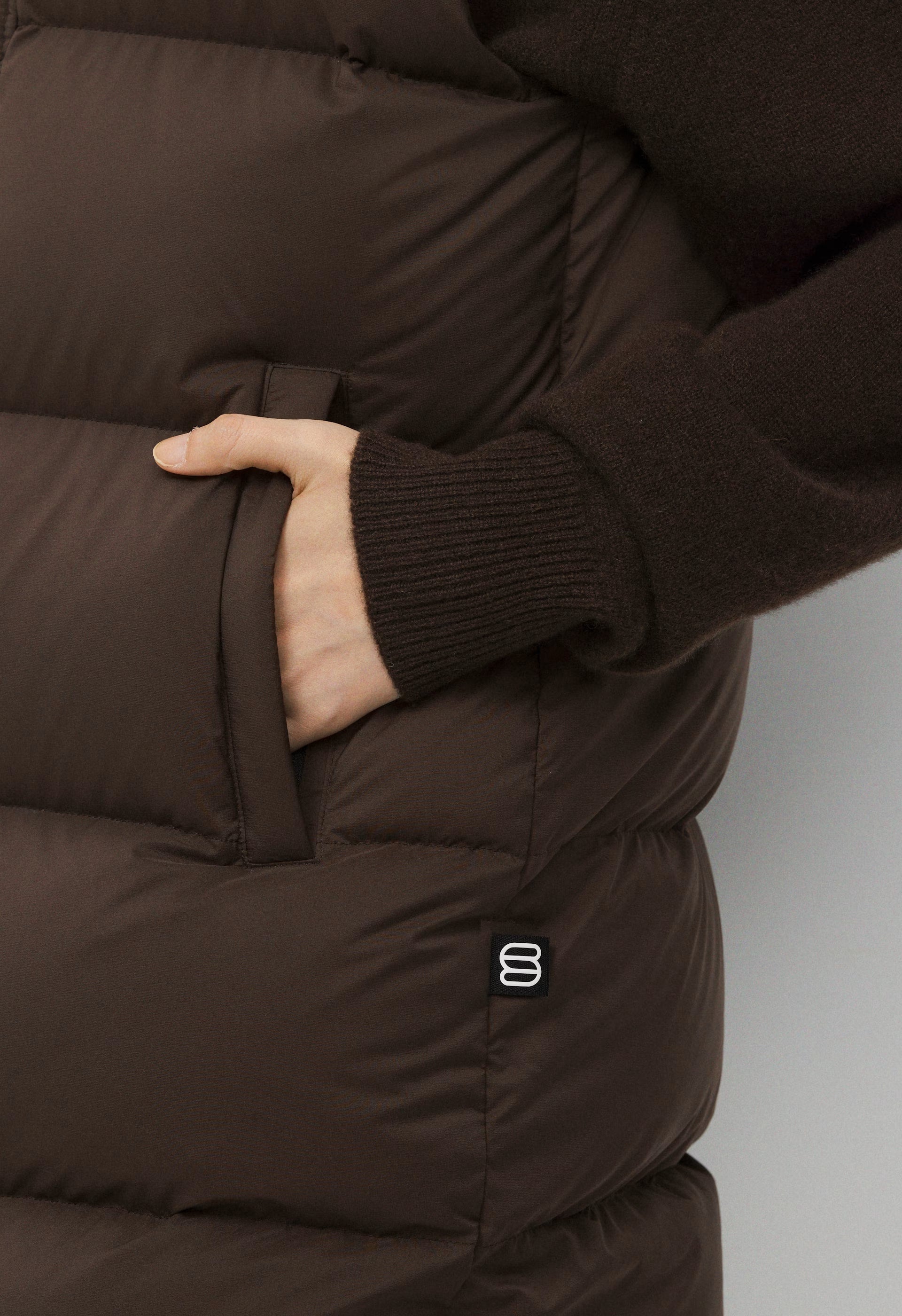 The Super Puff™ Mid Vest - cliMATTE™ - RICH MOCHA BROWN