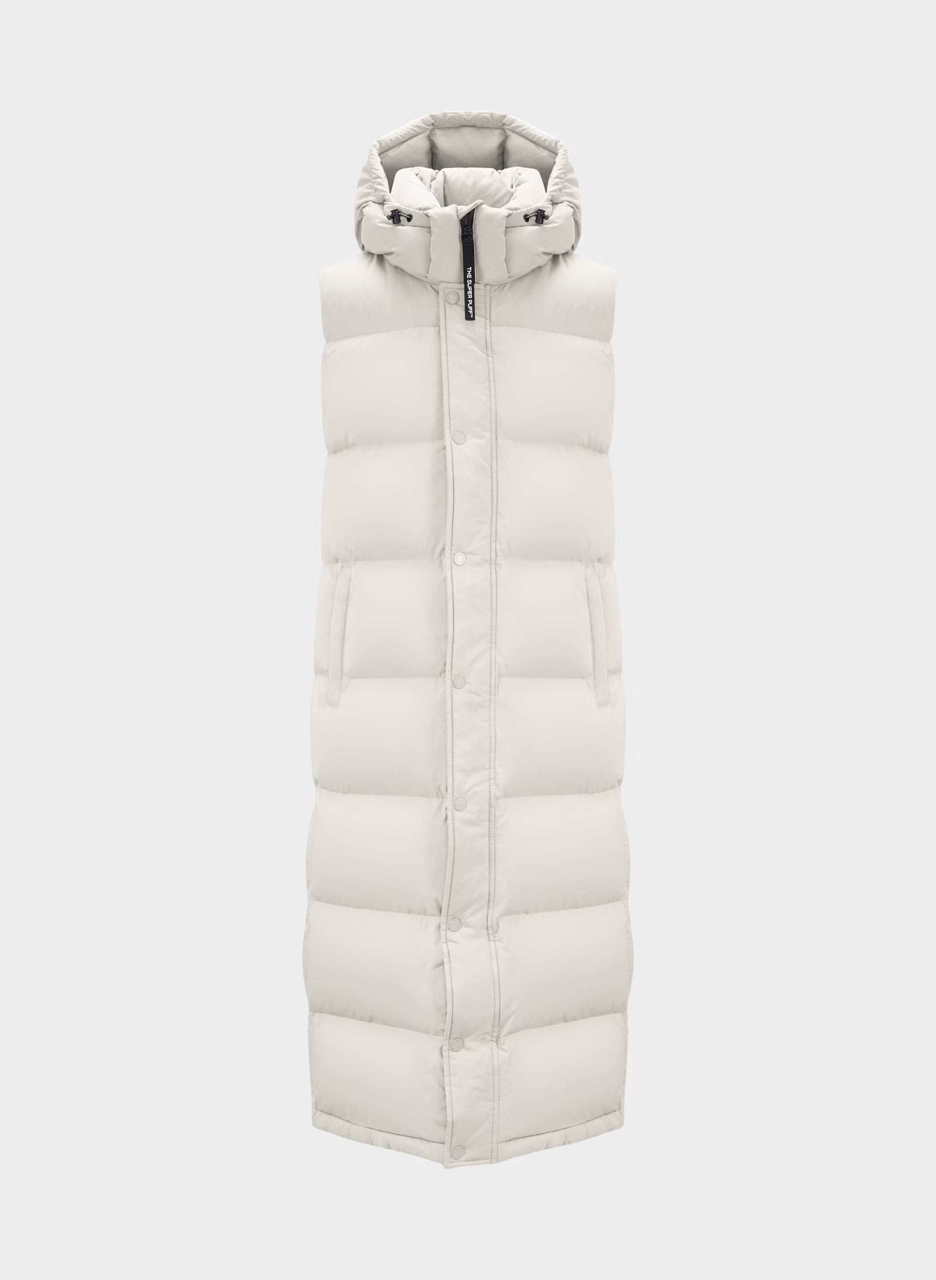 The Super Puff™ Long Vest - cliMATTE™ - MATTE PEARL