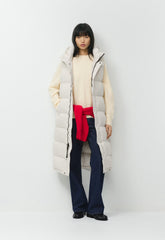 The Super Puff™ Long Vest - cliMATTE™ - MATTE PEARL