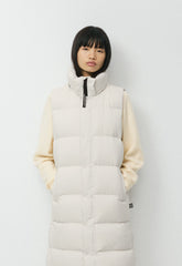 The Super Puff™ Long Vest - cliMATTE™ - MATTE PEARL