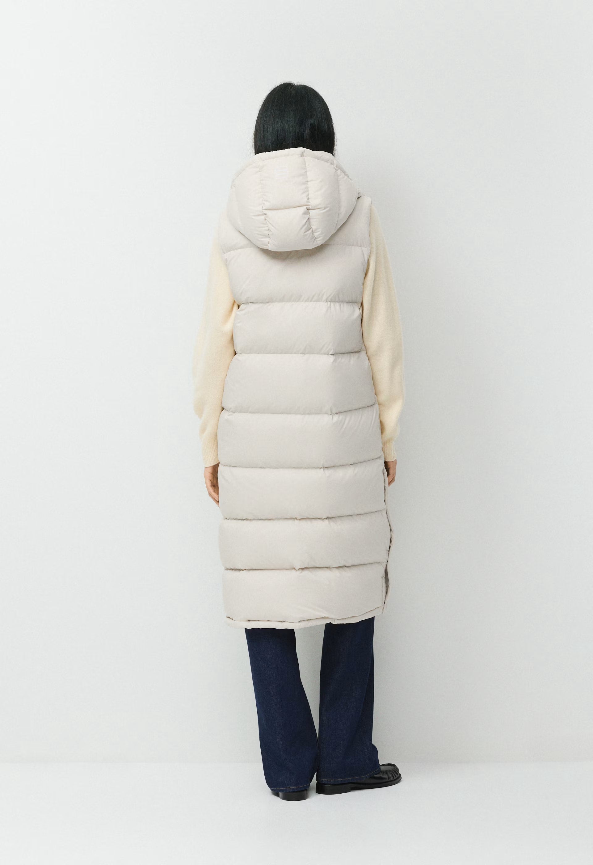 The Super Puff™ Long Vest - cliMATTE™ - MATTE PEARL