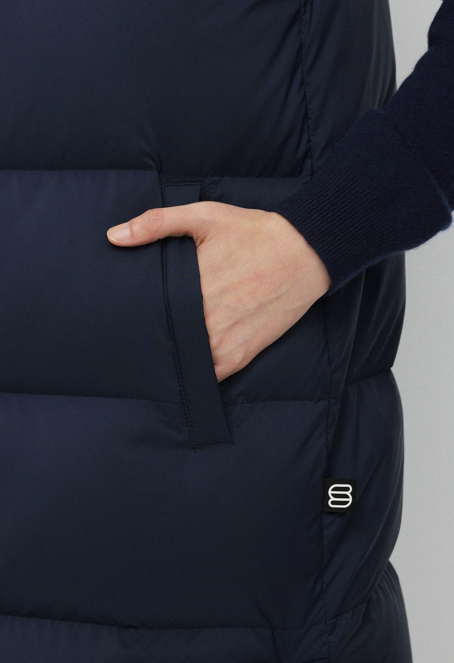 The Super Puff™ Long Vest - cliMATTE™ - ADMIRAL NAVY