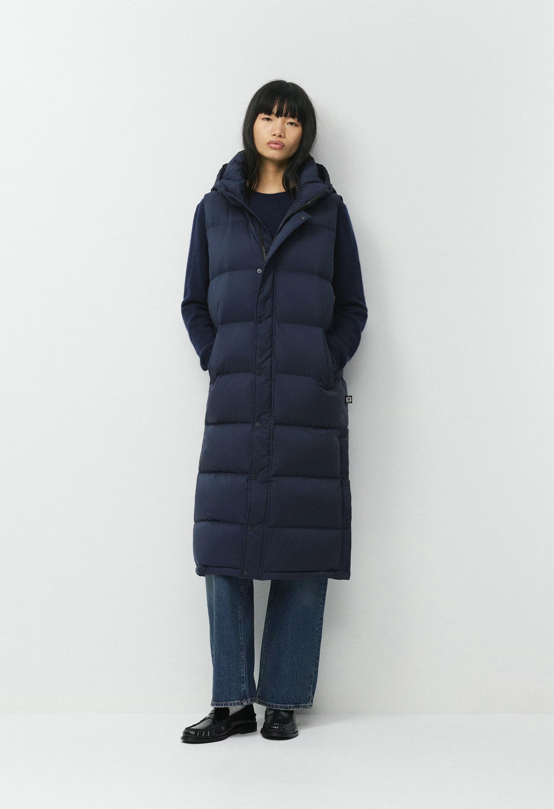 The Super Puff™ Long Vest - cliMATTE™ - ADMIRAL NAVY