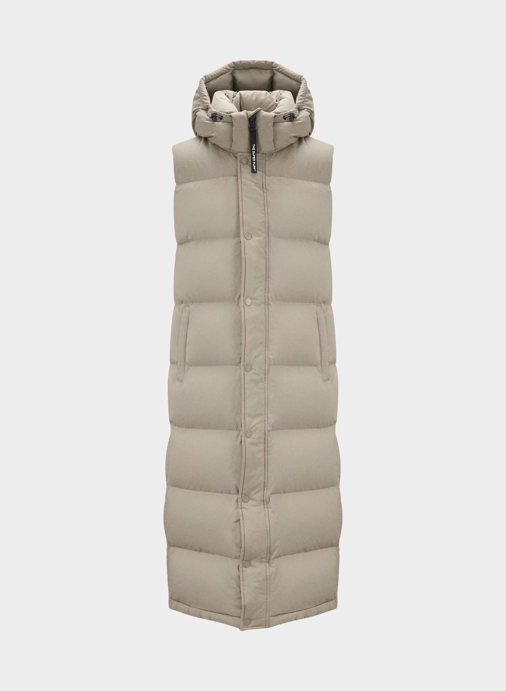 The Super Puff™ Long Vest - cliMATTE™ - MODERN TAUPE