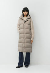The Super Puff™ Long Vest - cliMATTE™ - MODERN TAUPE