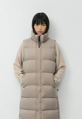 The Super Puff™ Long Vest - cliMATTE™ - MODERN TAUPE