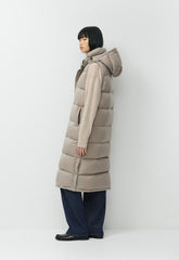 The Super Puff™ Long Vest - cliMATTE™ - MODERN TAUPE