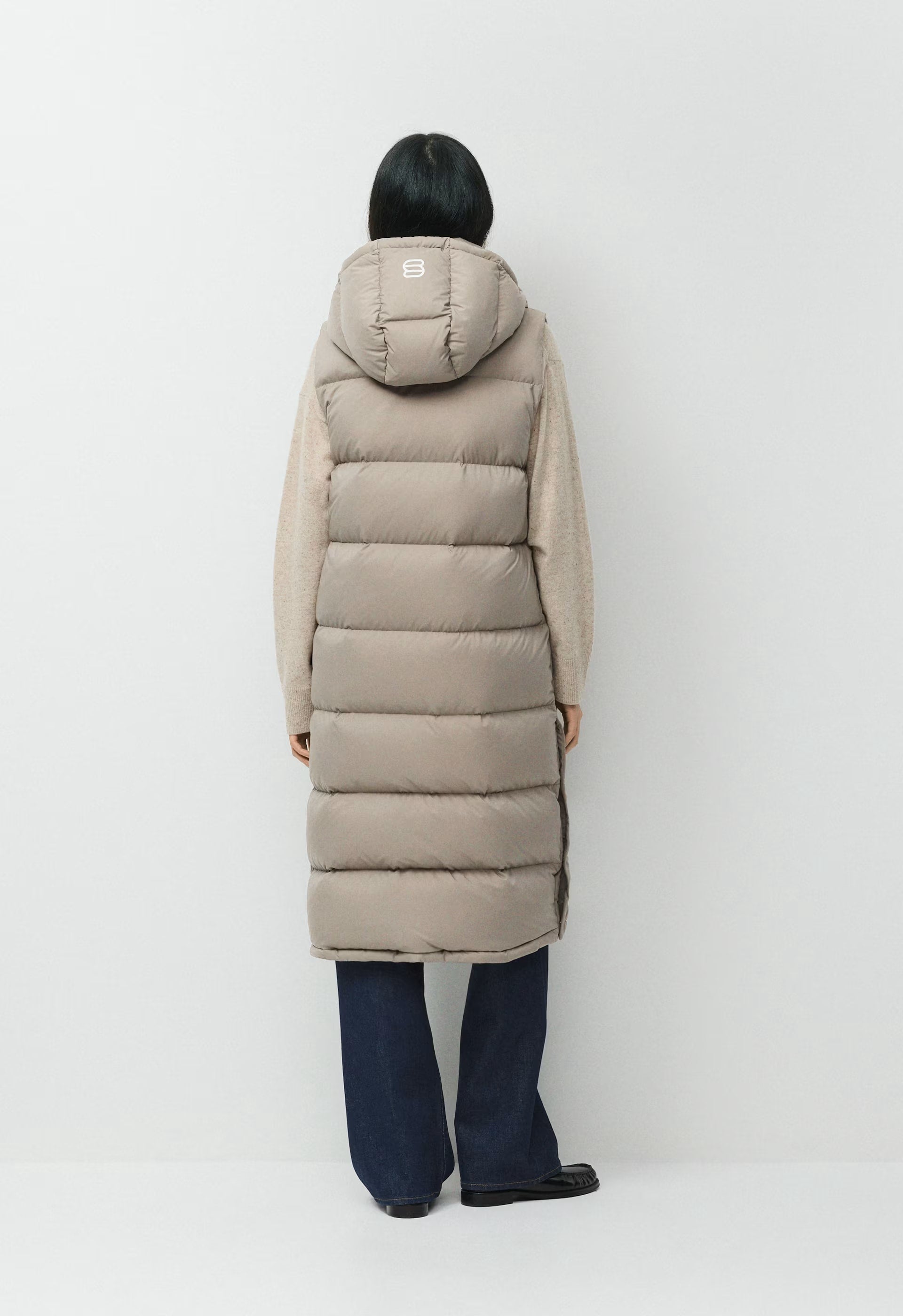 The Super Puff™ Long Vest - cliMATTE™ - MODERN TAUPE