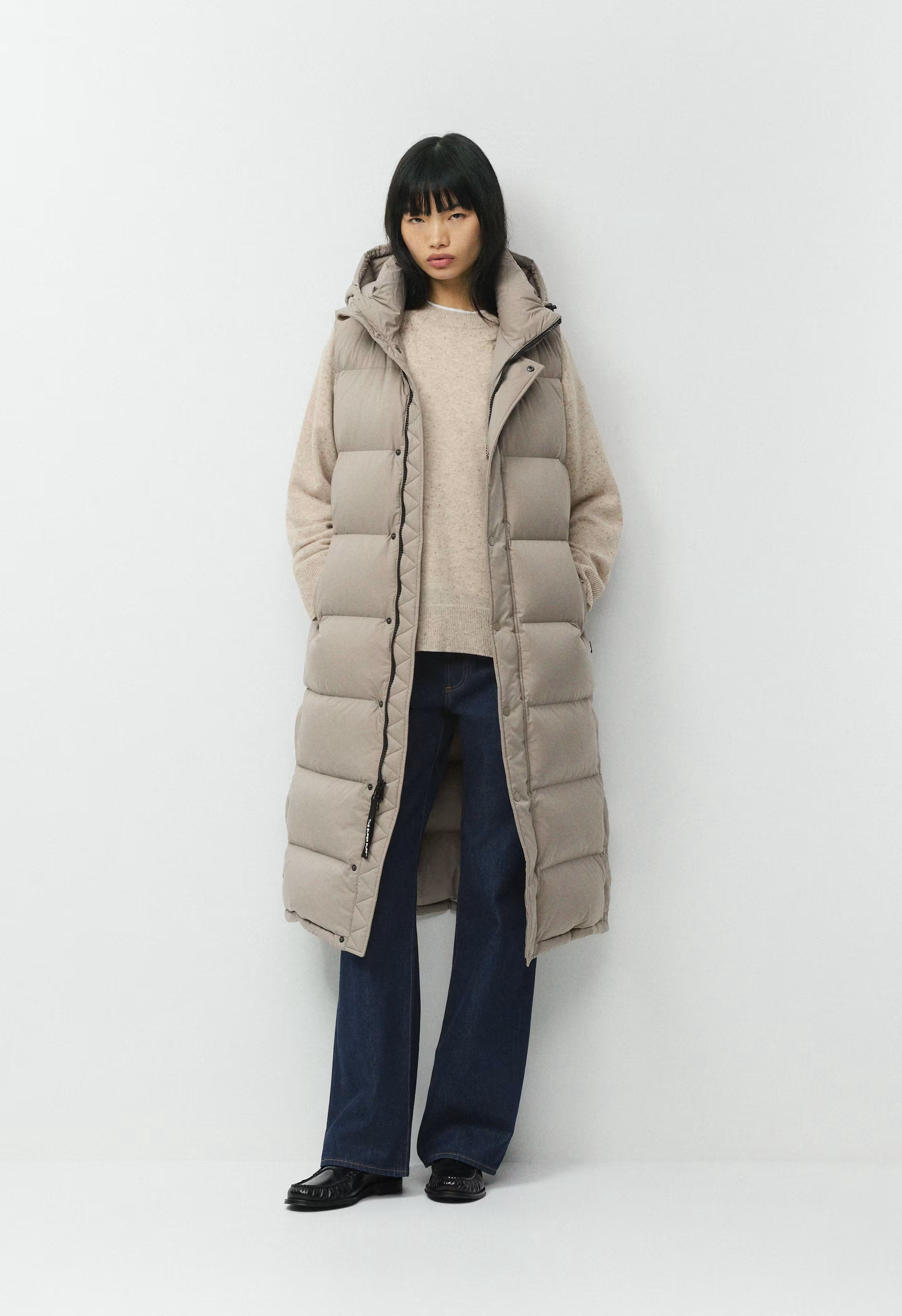 The Super Puff™ Long Vest - cliMATTE™ - MODERN TAUPE