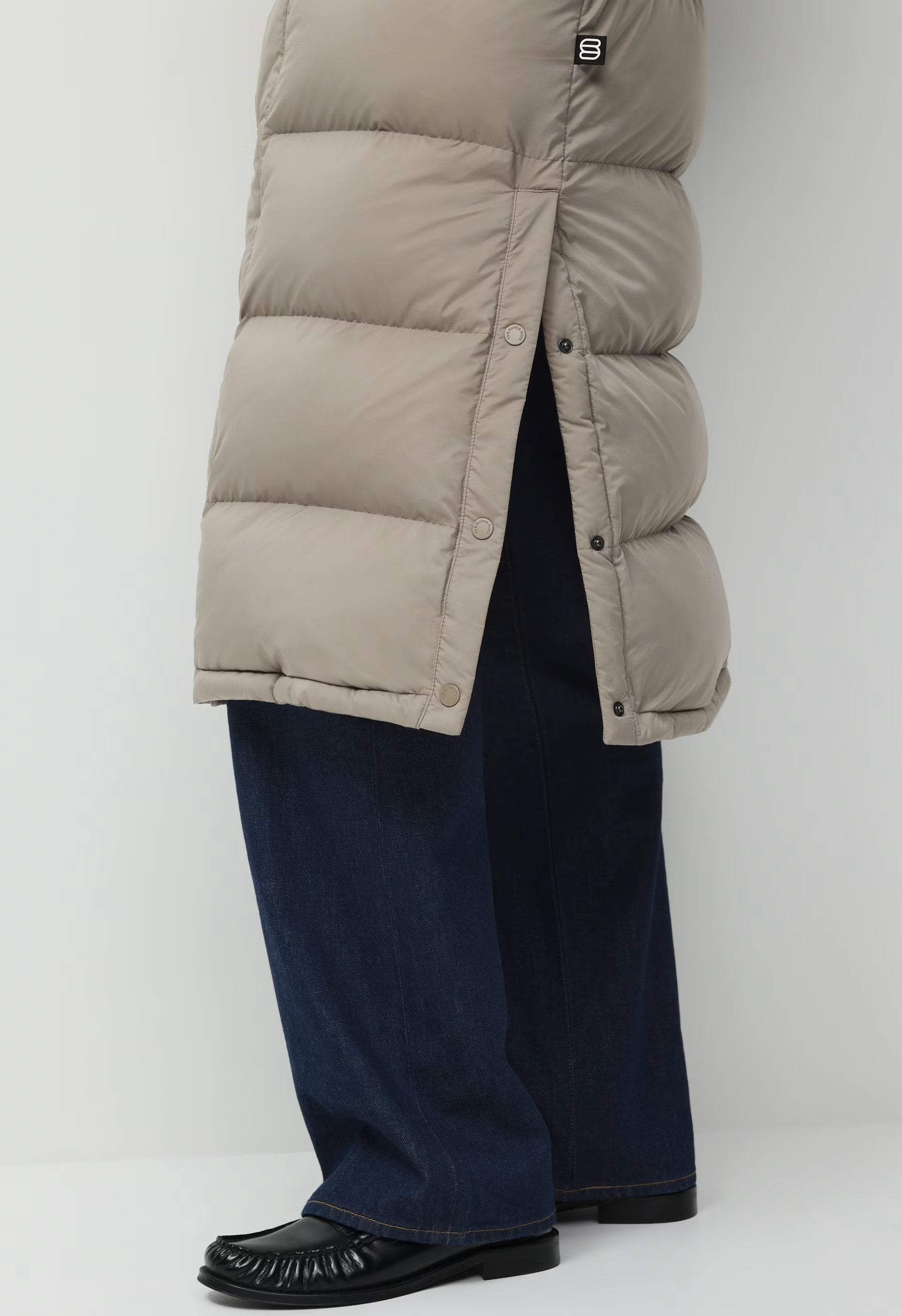 The Super Puff™ Long Vest - cliMATTE™ - MODERN TAUPE