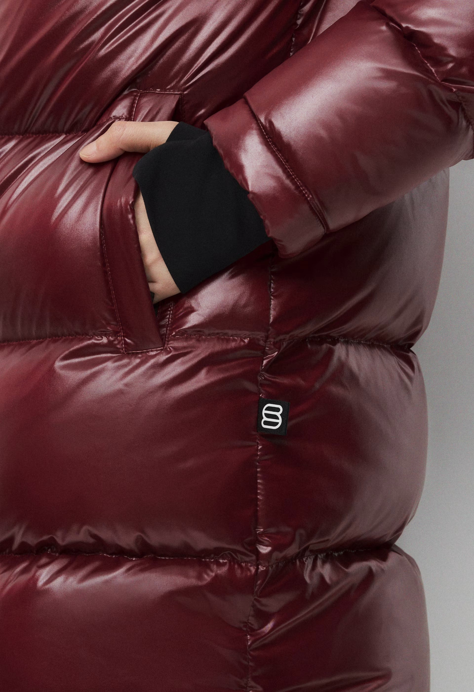 The Super Puff™ Mid - Hi-Gloss - SUMAC BURGUNDY