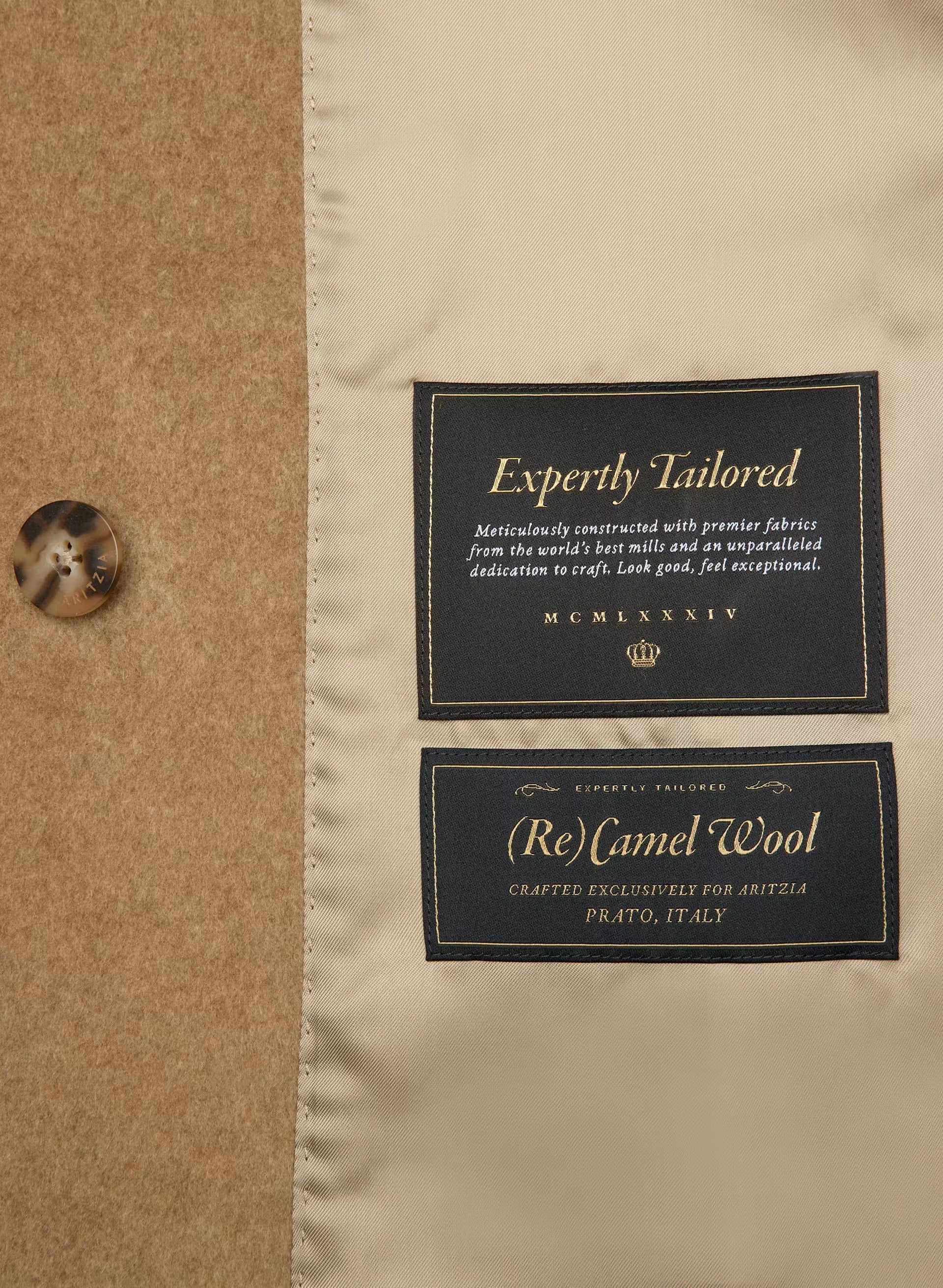 The Slouch™ Coat - (Re)Camel Wool - COCOA SAND
